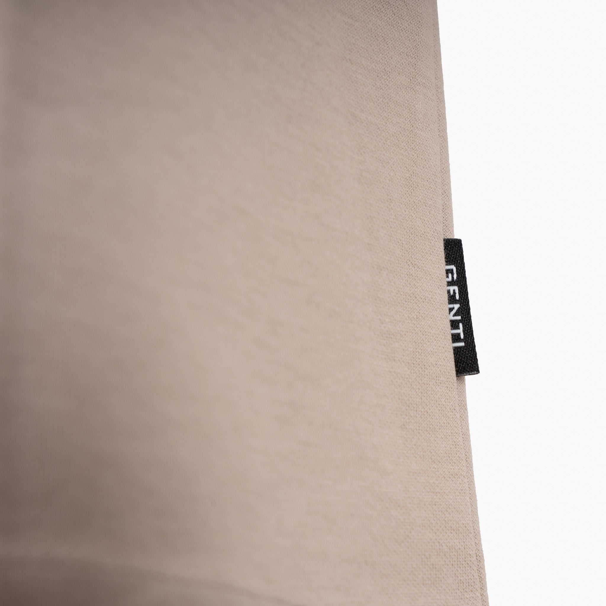 Genti T-Shirt Beige | Cotton Tech