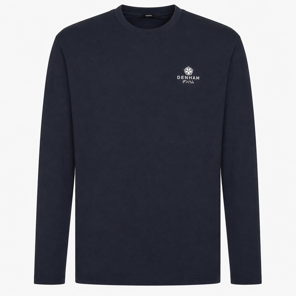 Denham Longsleeve Blauw | Tsubaki Tee