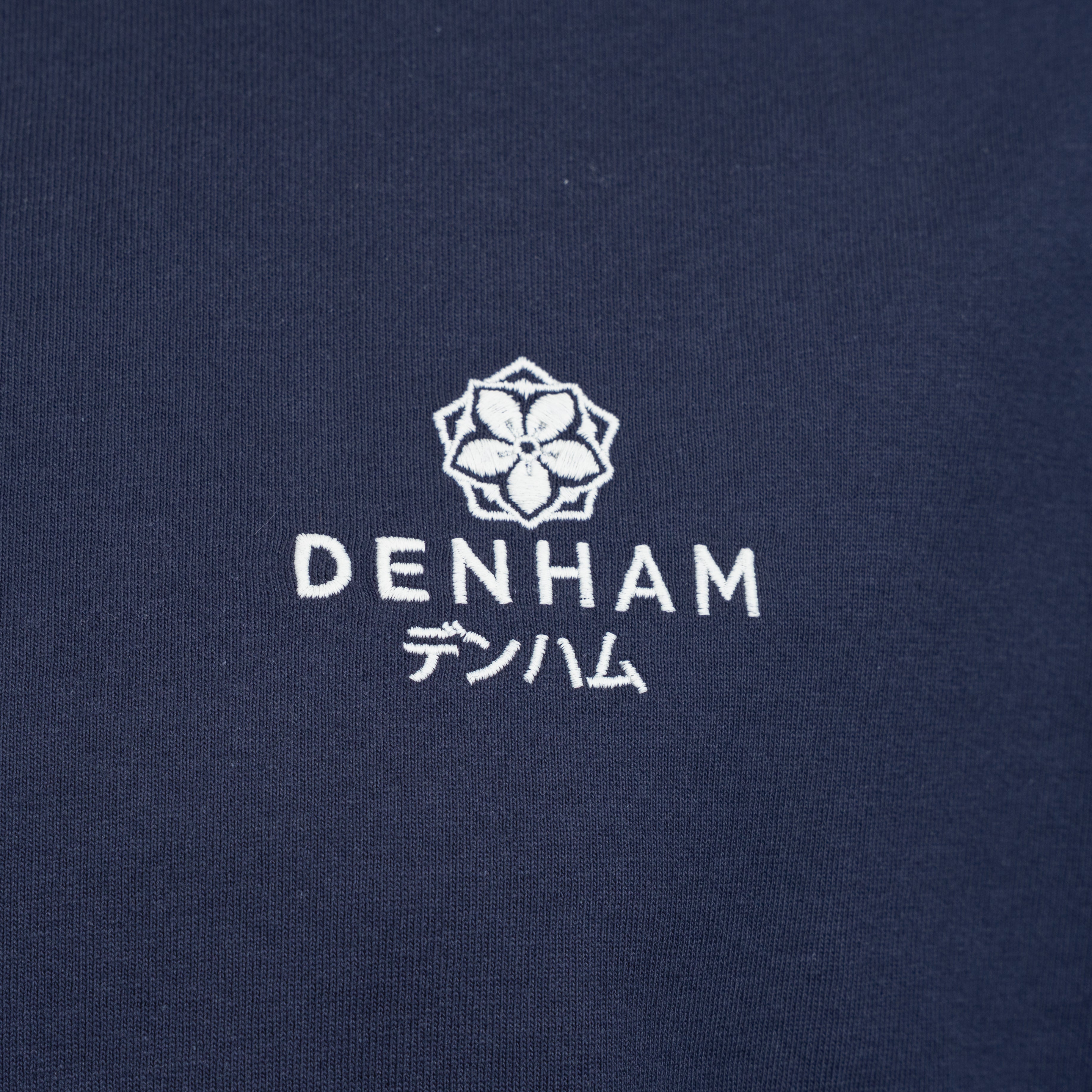 Denham Longsleeve Blauw | Tsubaki Tee