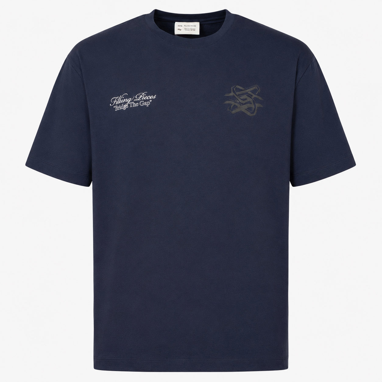 Filling Pieces T-Shirt Backprint Blauw | Boxy Bridge The Gap