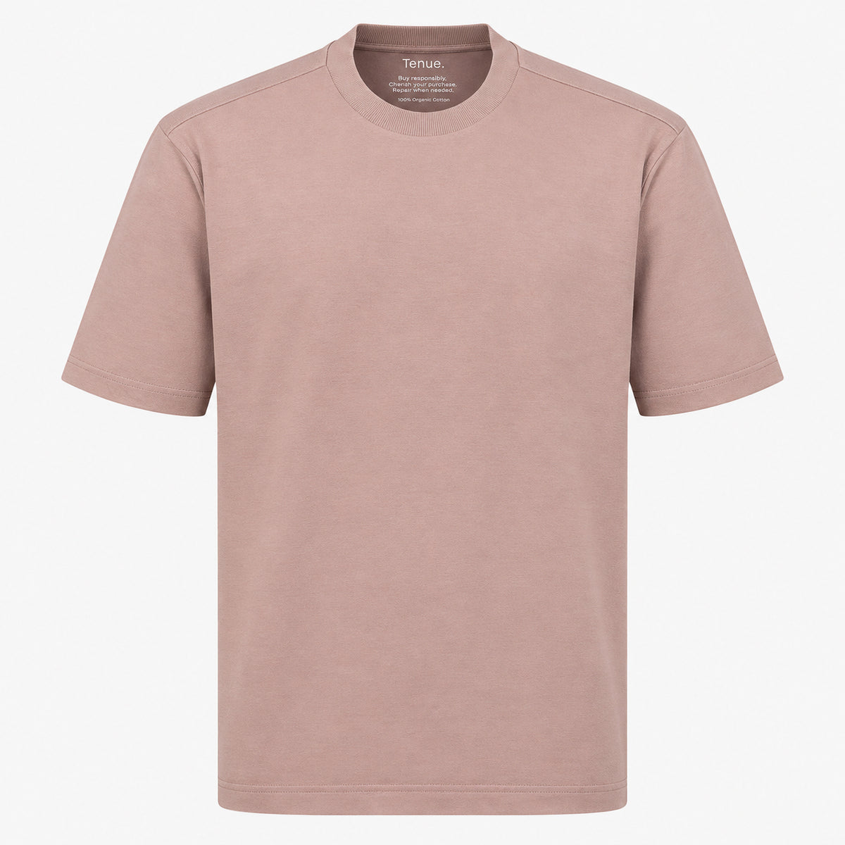 Tenue. T-Shirt Blauw | Bruce Dusty Lilac