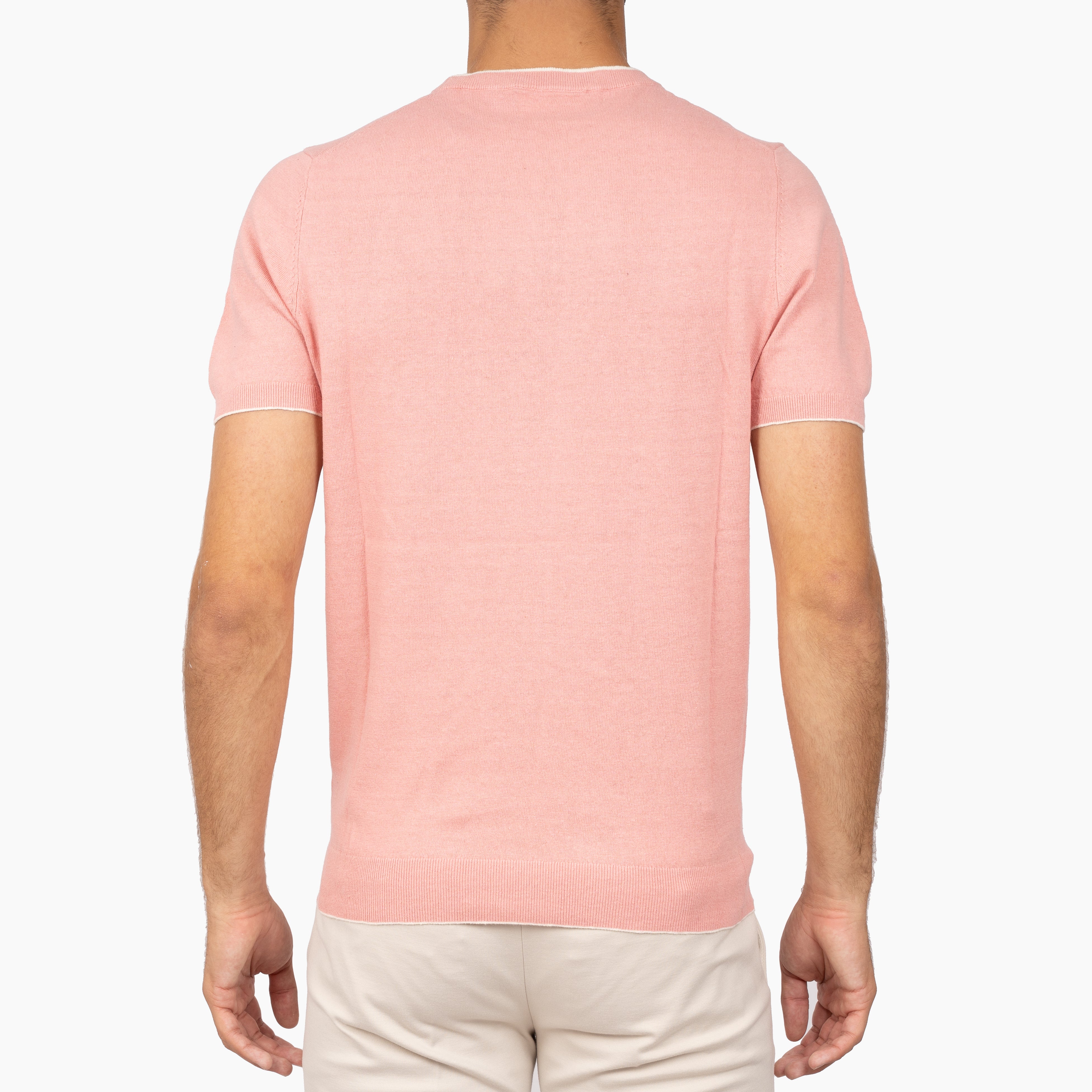 SEVEN DIALS Gebreid T-Shirt Roze | Bennet