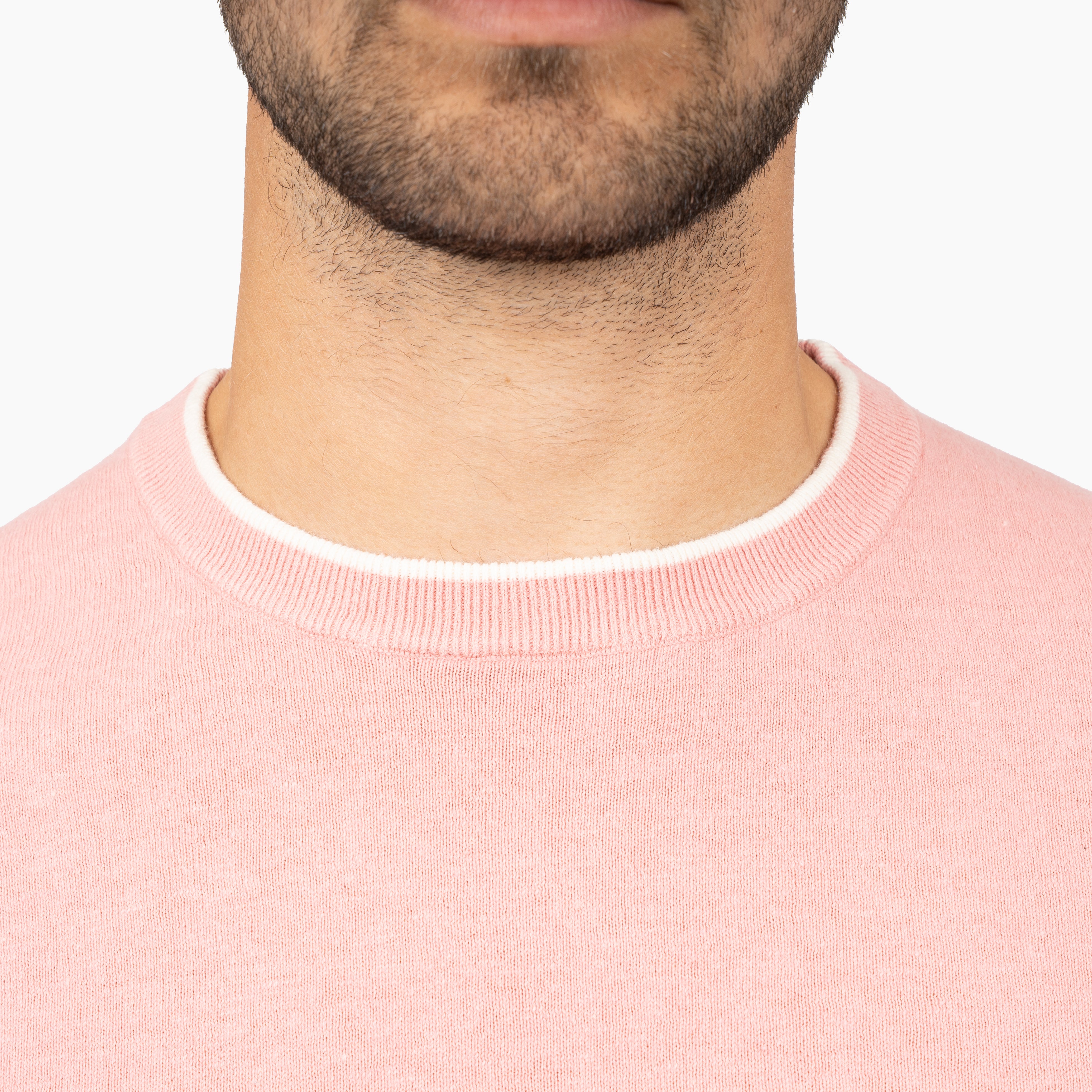 SEVEN DIALS Gebreid T-Shirt Roze | Bennet