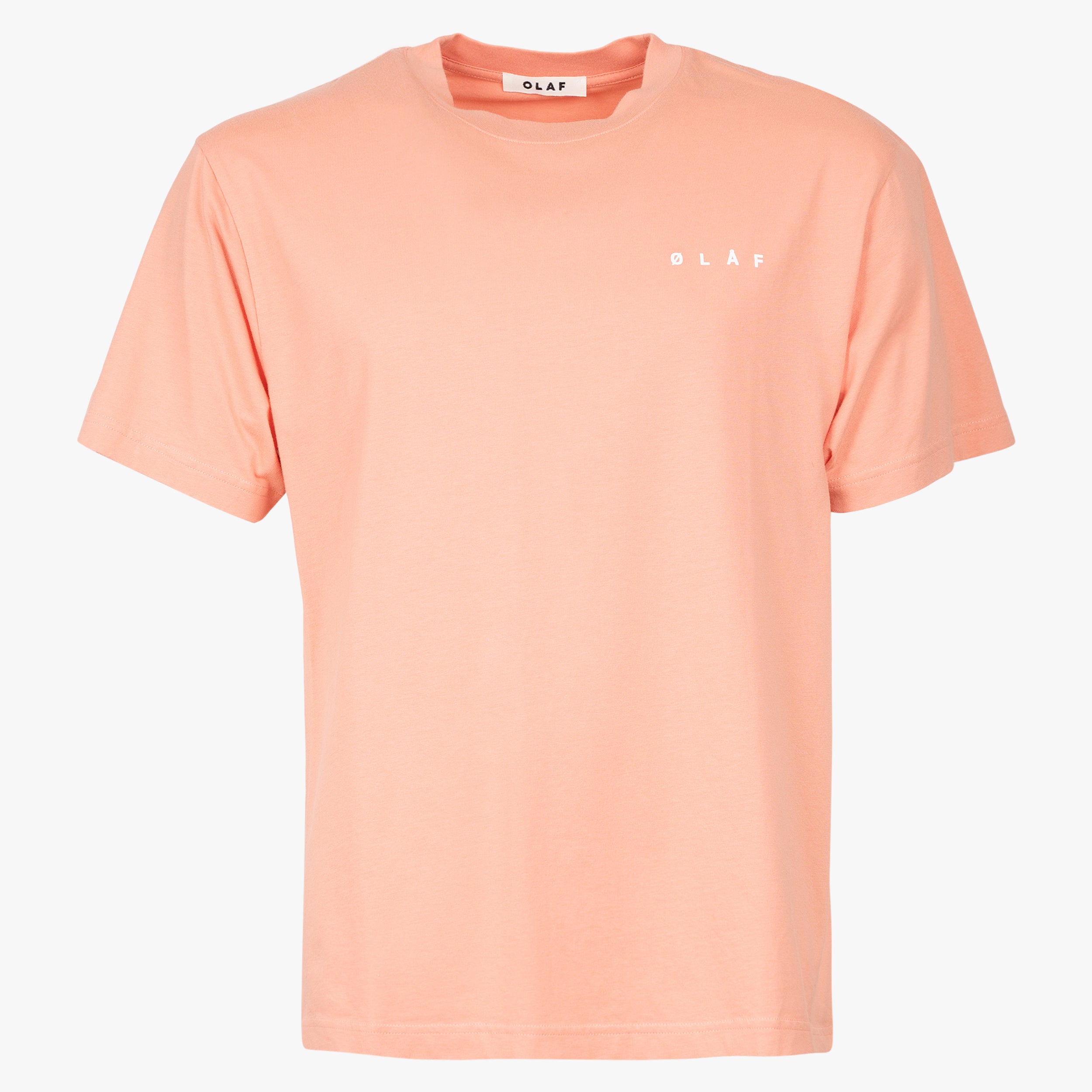 Olaf T-Shirt Backprint Roze | Brushstroke Face