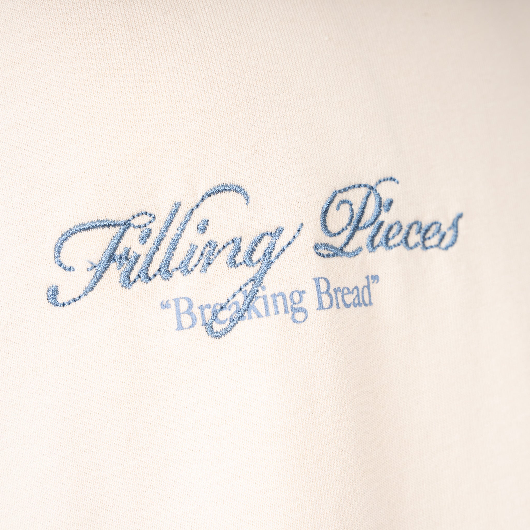 Filling Pieces T-Shirt Backprint Crème | Broken Plate