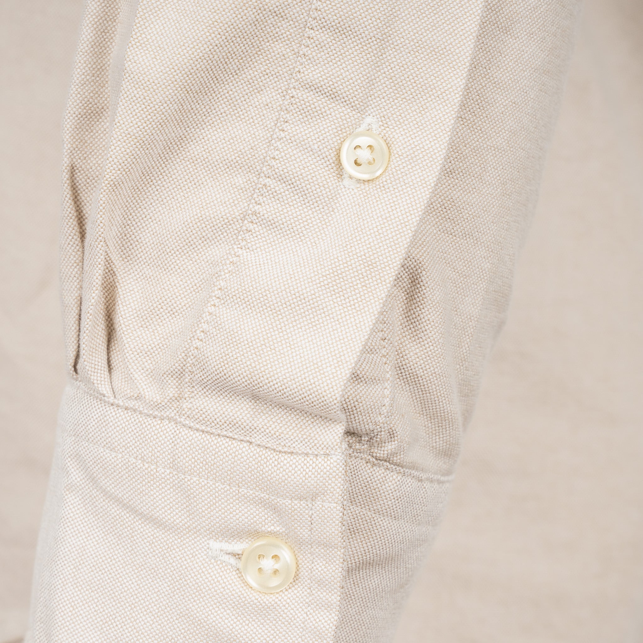 Ralph Lauren Oxford Overhemd Beige | Slim Fit