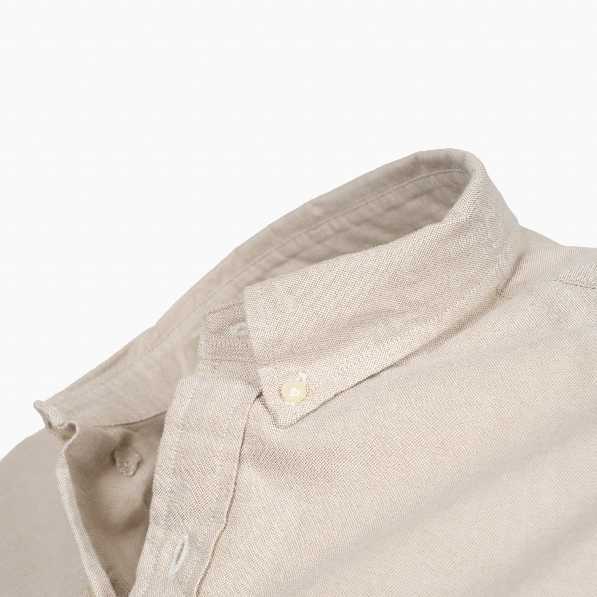 Ralph Lauren Oxford Overhemd Beige | Slim Fit