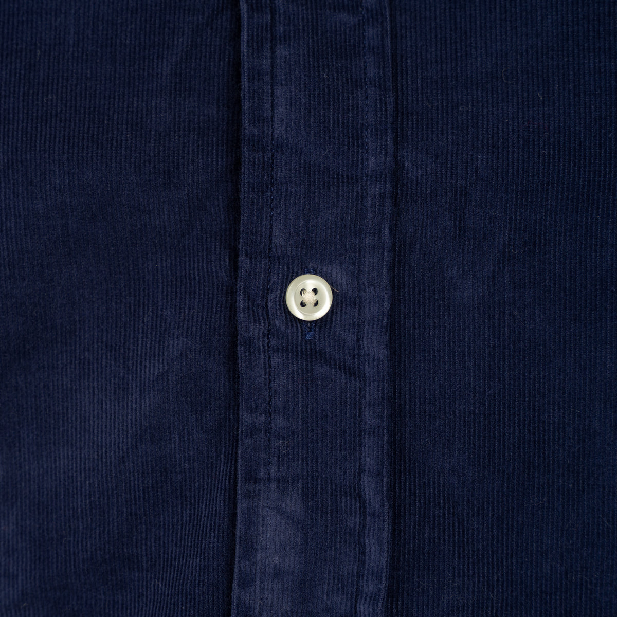 Ralph Lauren Corduroy Overhemd Blauw | Custom Fit
