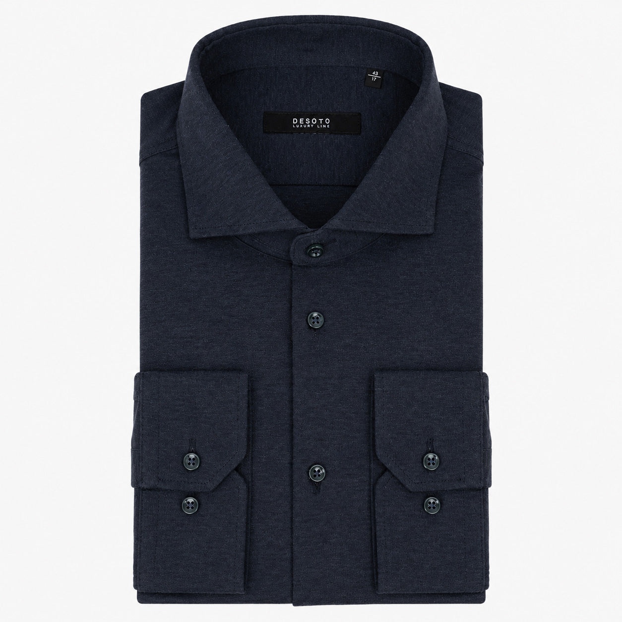 Desoto Overhemd Donkerblauw | Luxury Hai