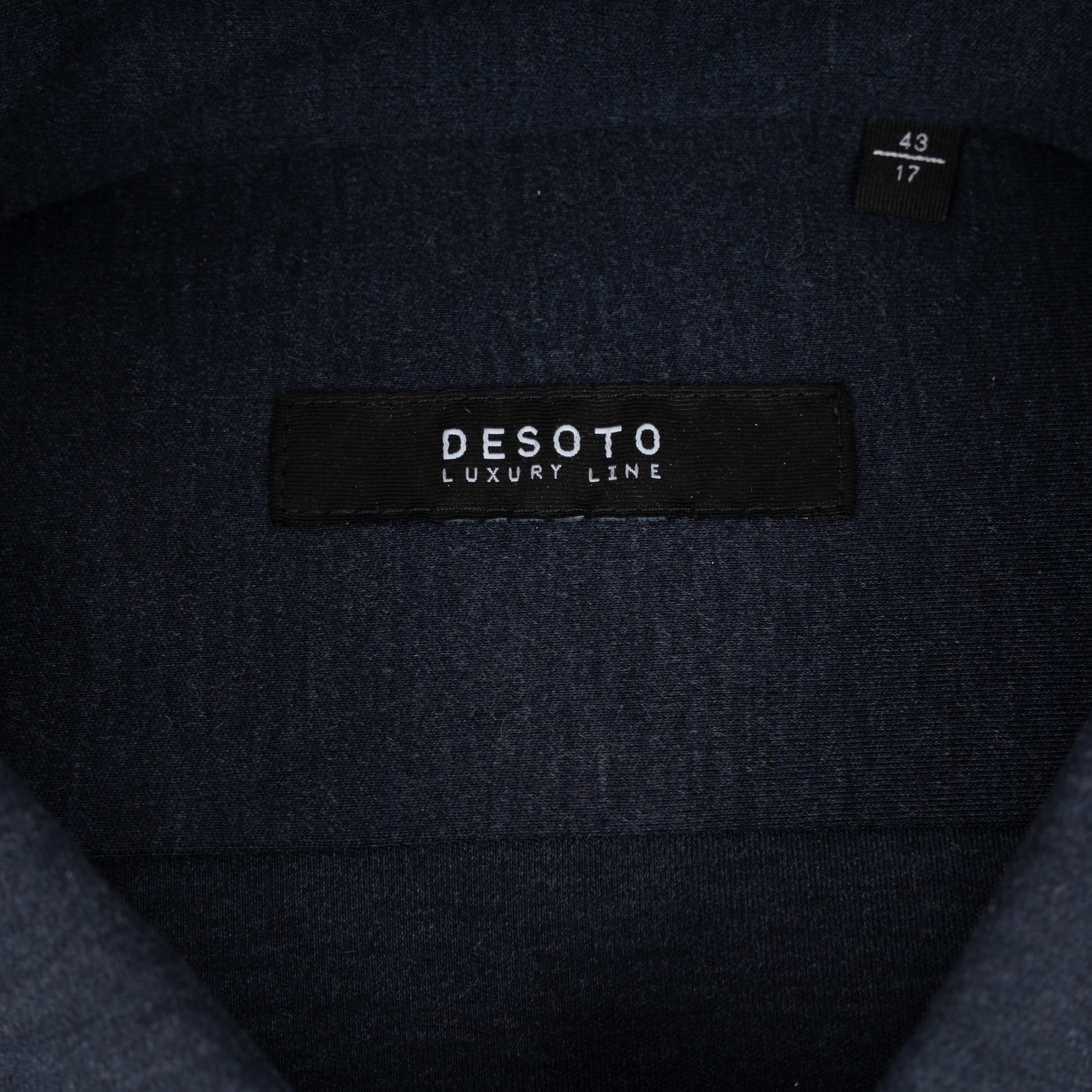 Desoto Overhemd Donkerblauw | Luxury Hai