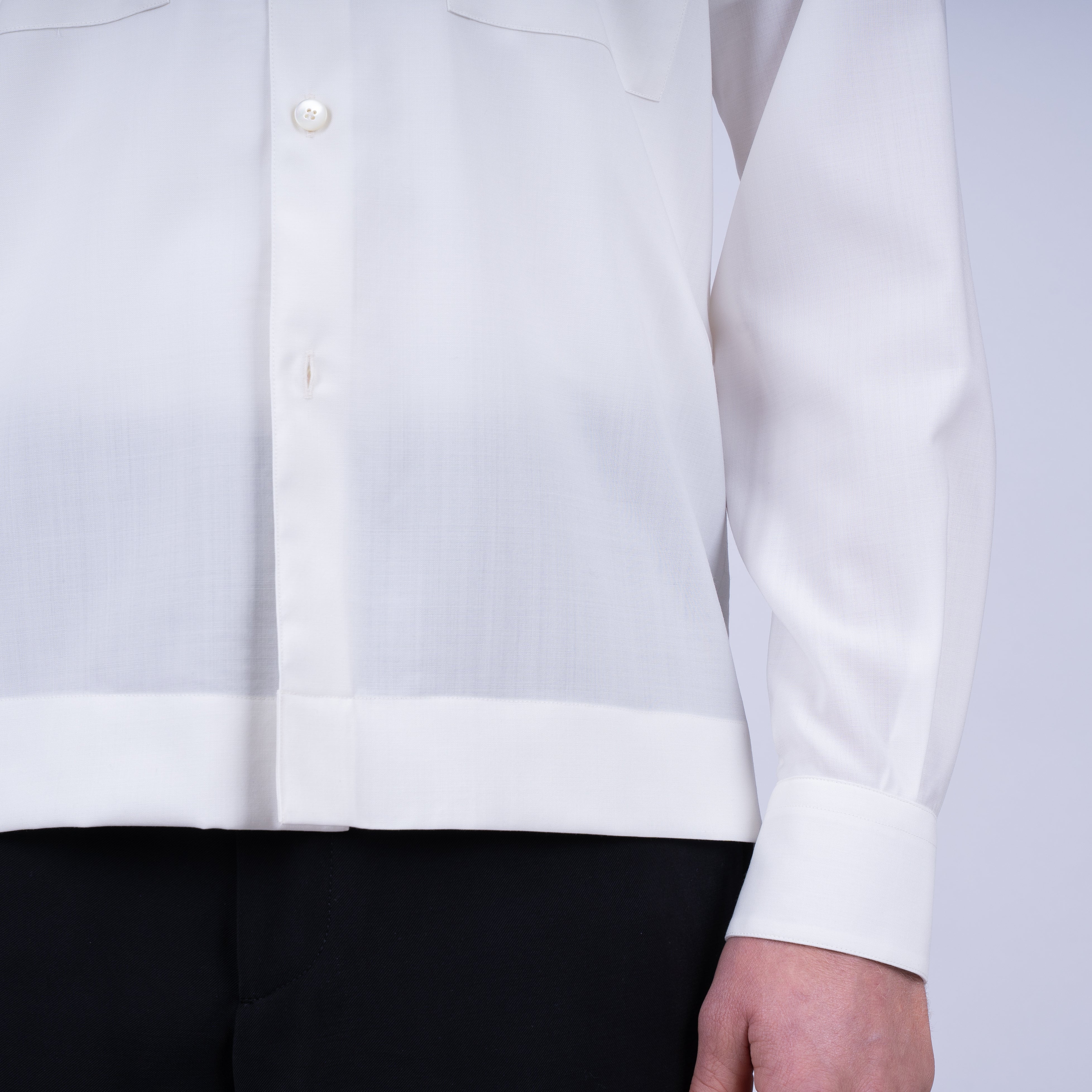 Xacus Overshirt Wit | Unfold