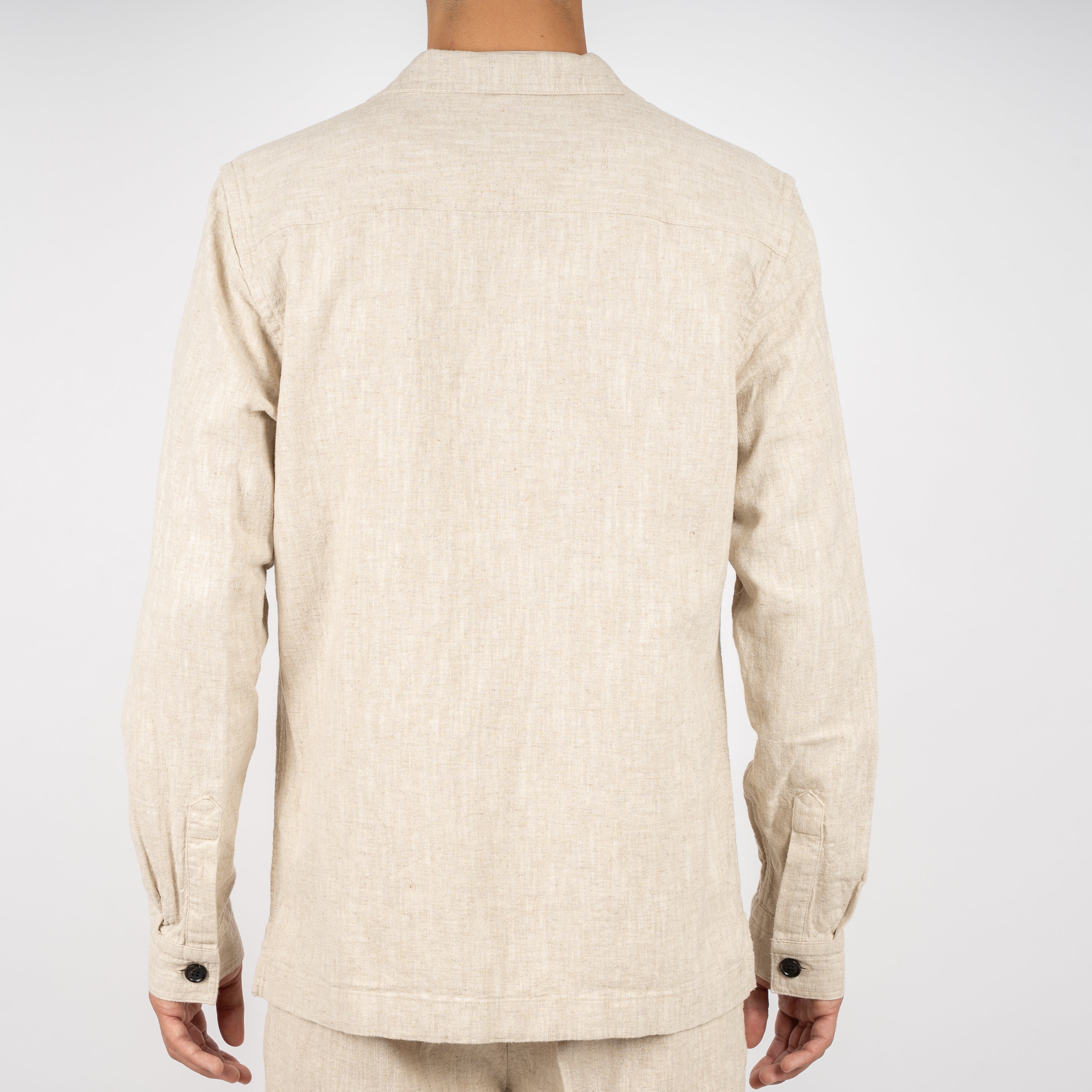 Profuomo Overshirt Beige | Linnen