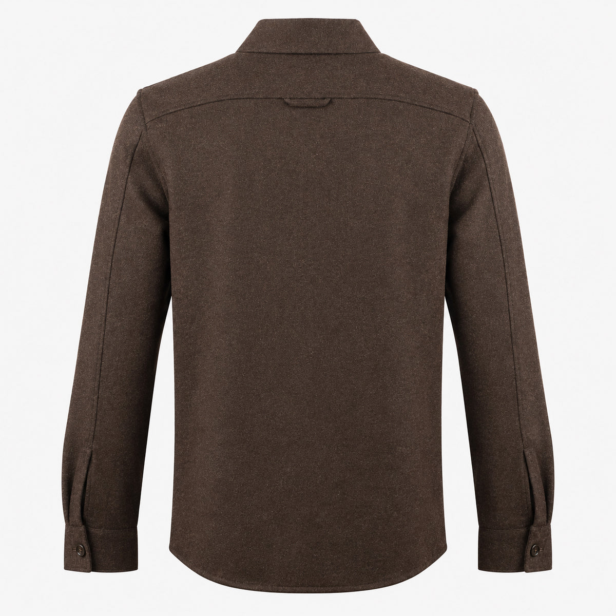 Profuomo Overshirt Bruin | Knitted
