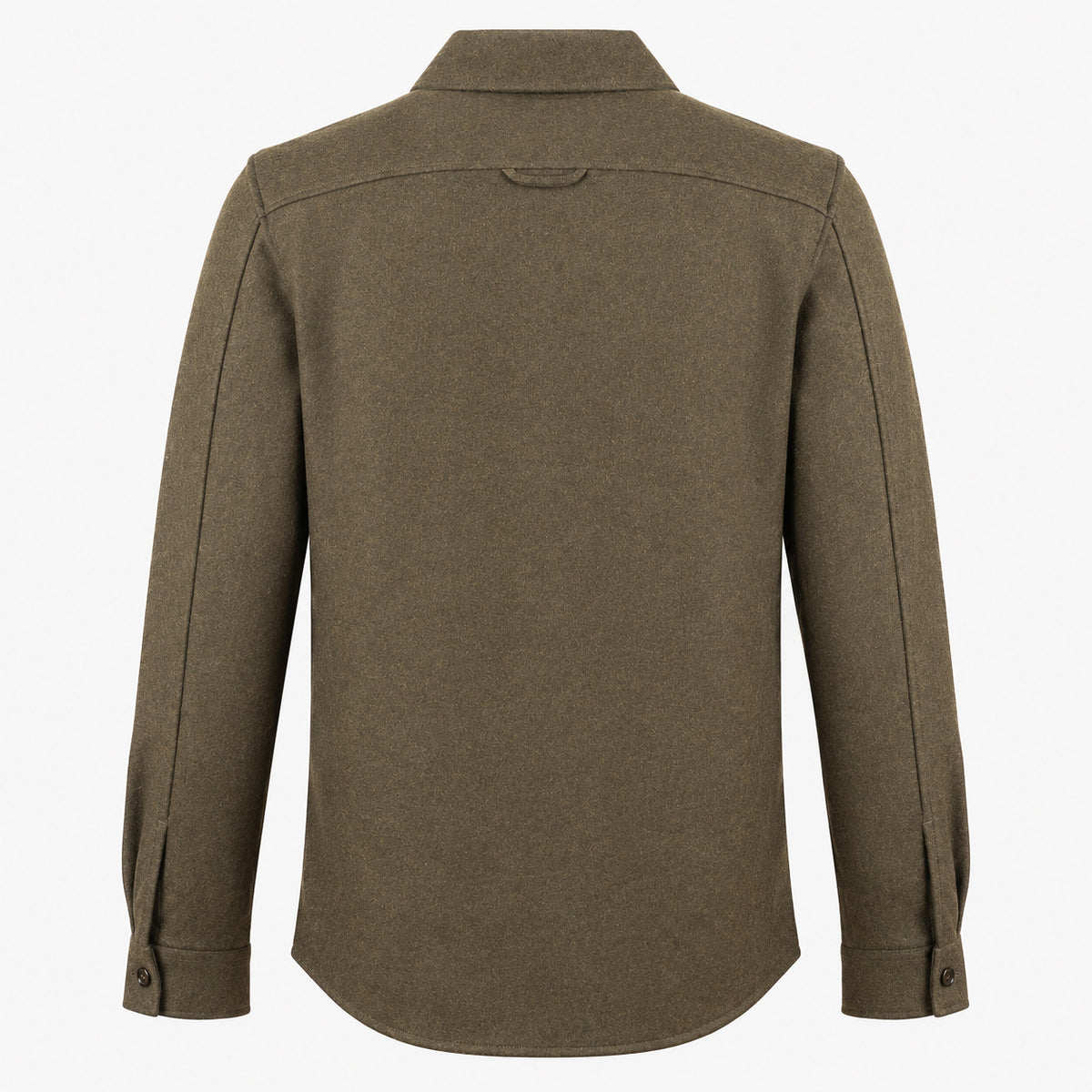 Profuomo Overshirt Groen | Knitted