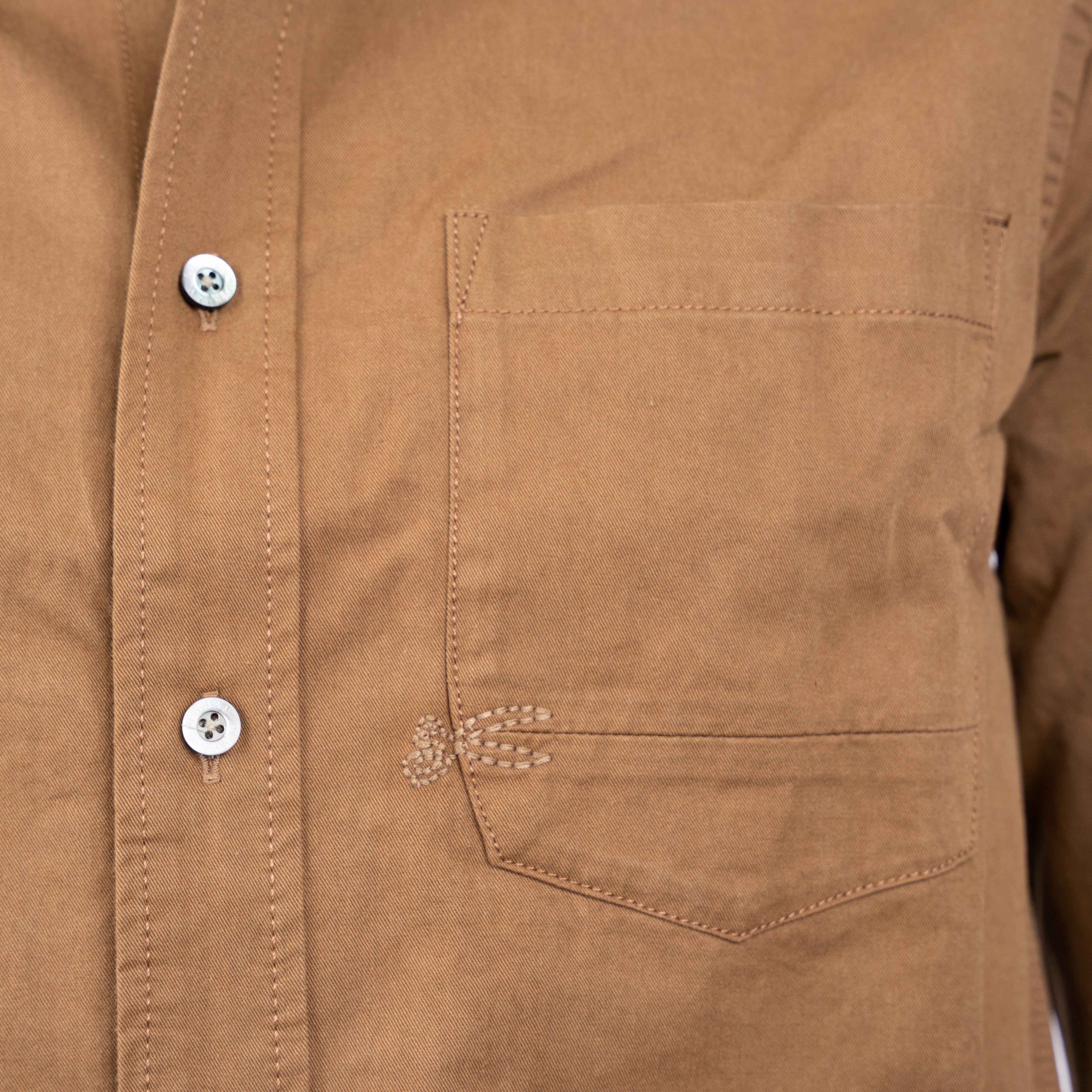 Denham Denham Overhemd Camel | Guilty Shirt