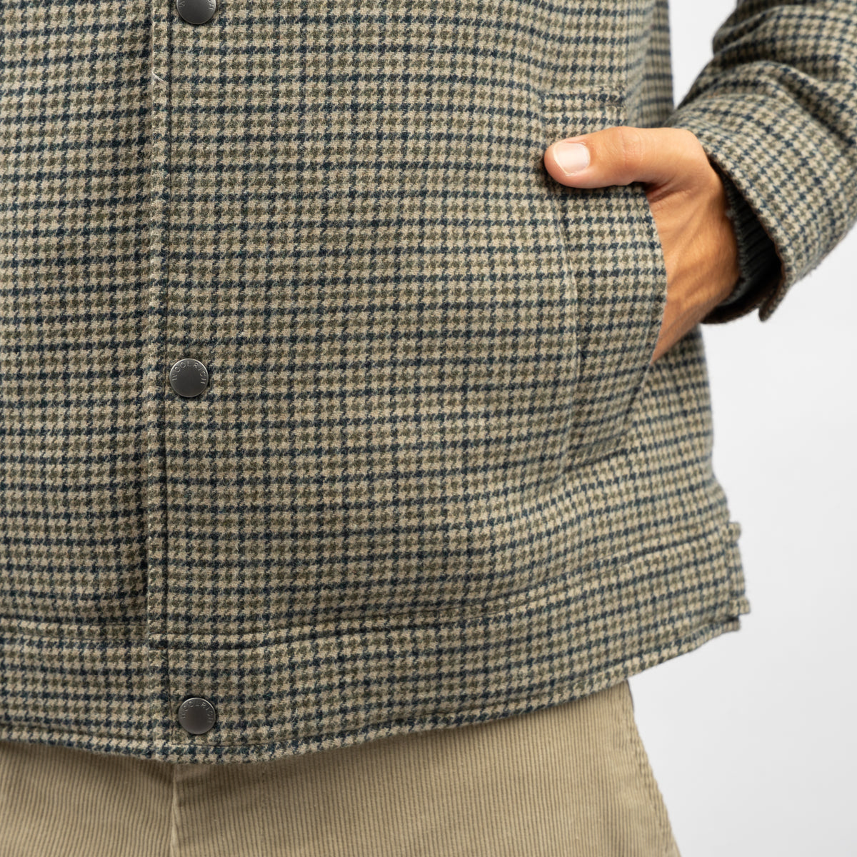 Woolrich Overshirt Jack Groen Geruit | Keating
