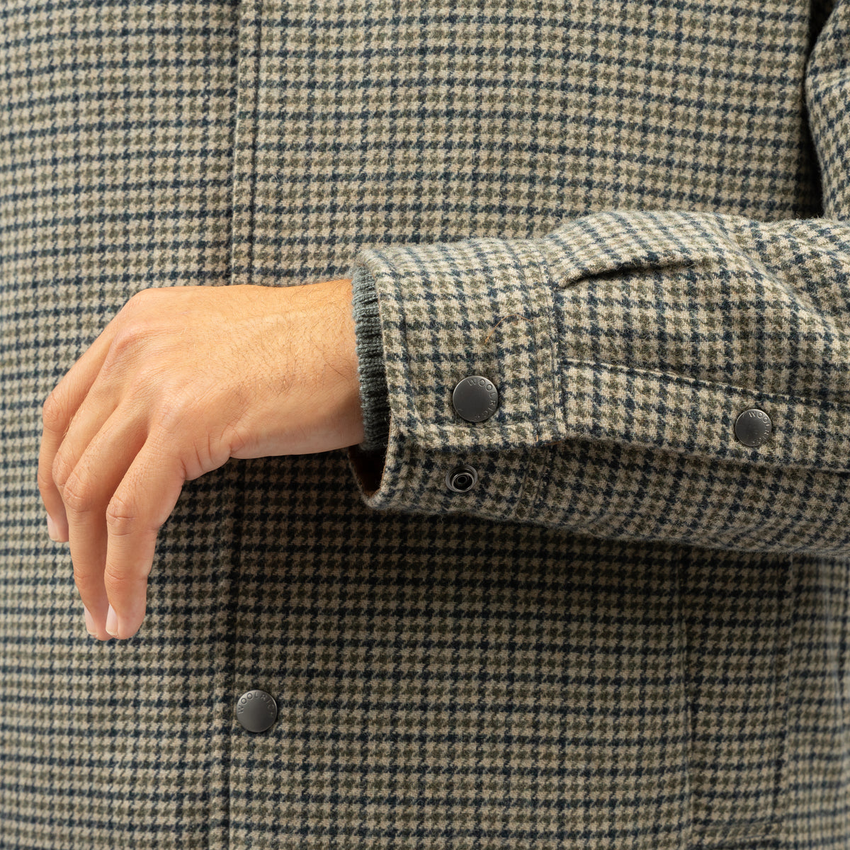 Woolrich Overshirt Jack Groen Geruit | Keating