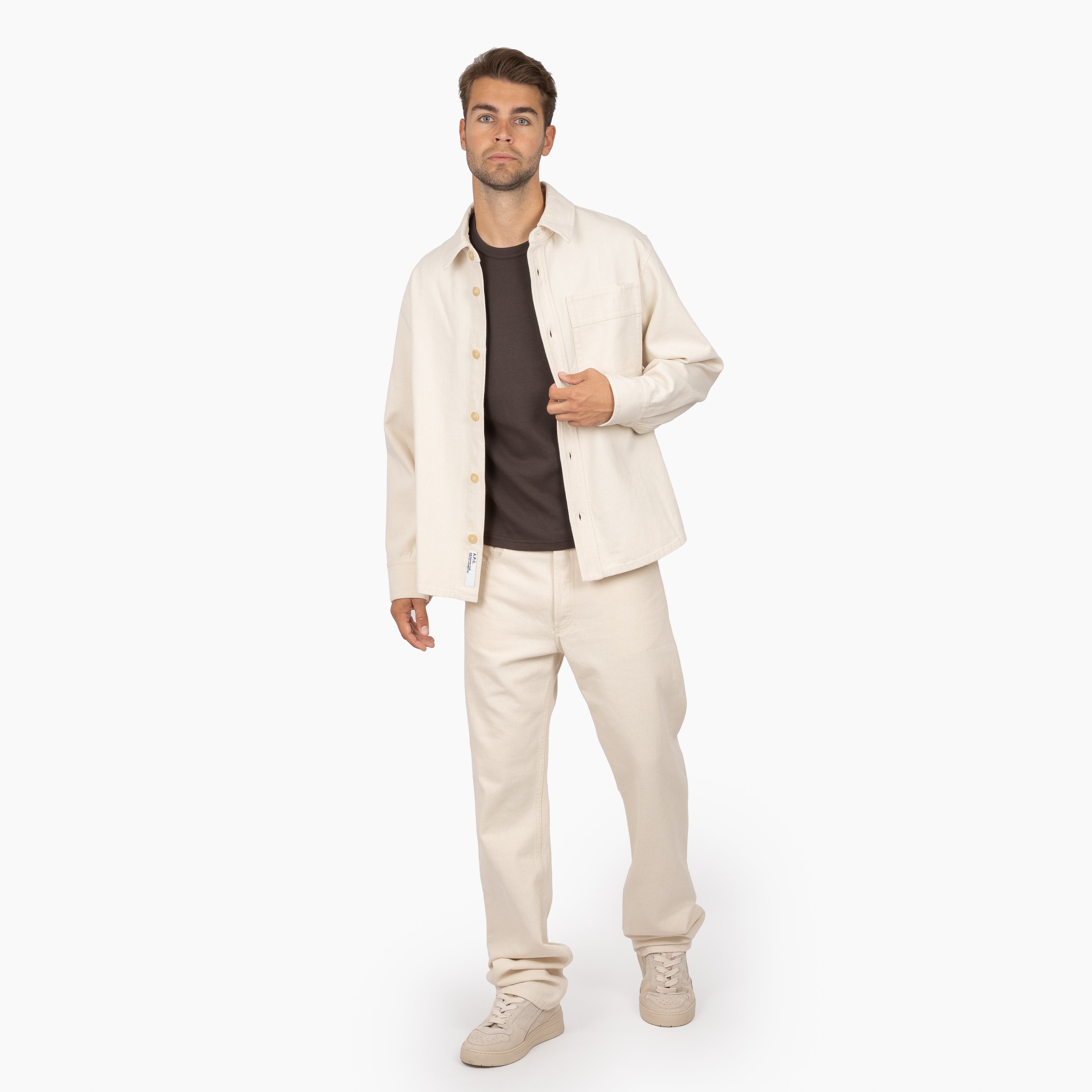 A.P.C. Overshirt Crème | Surchemise