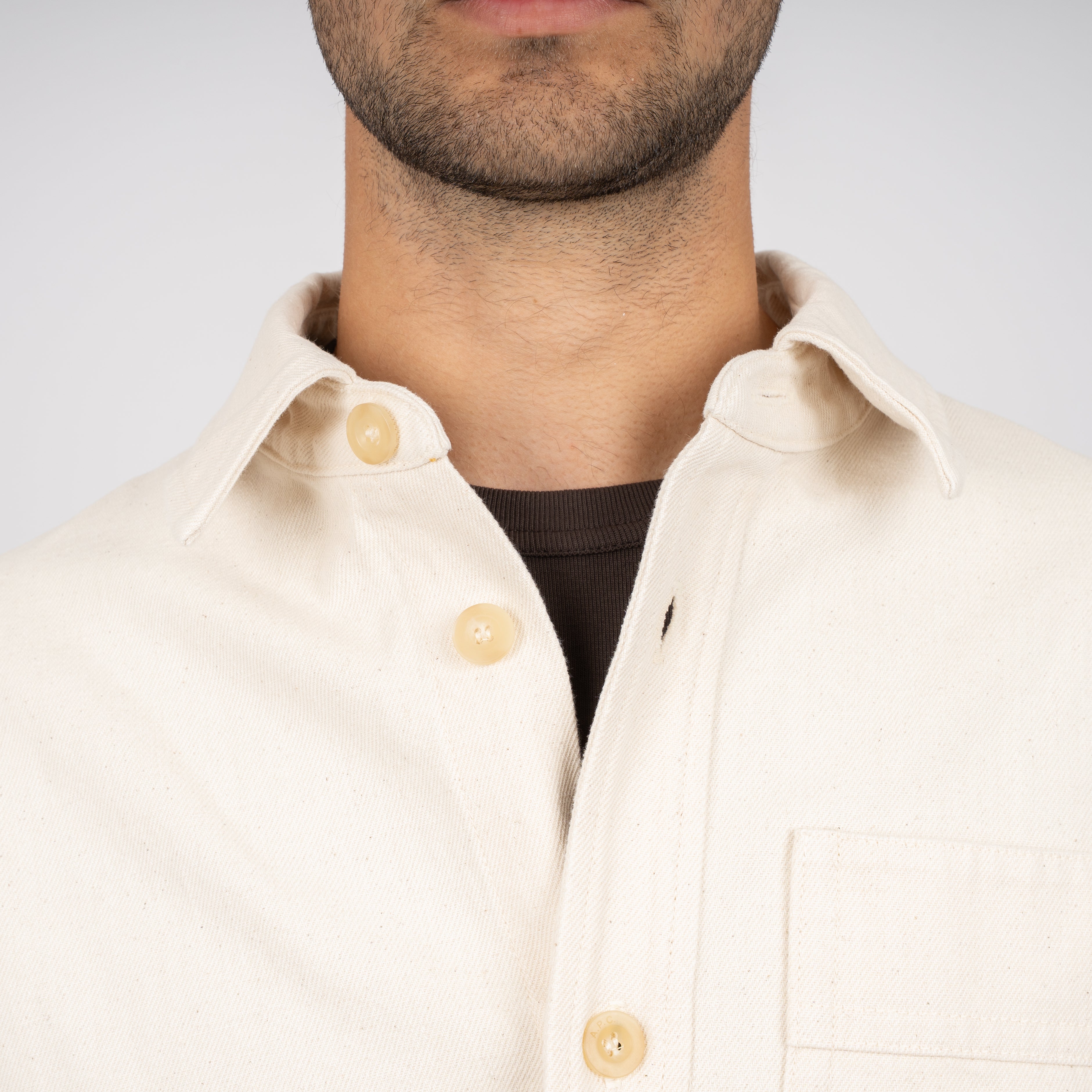 A.P.C. Overshirt Crème | Surchemise
