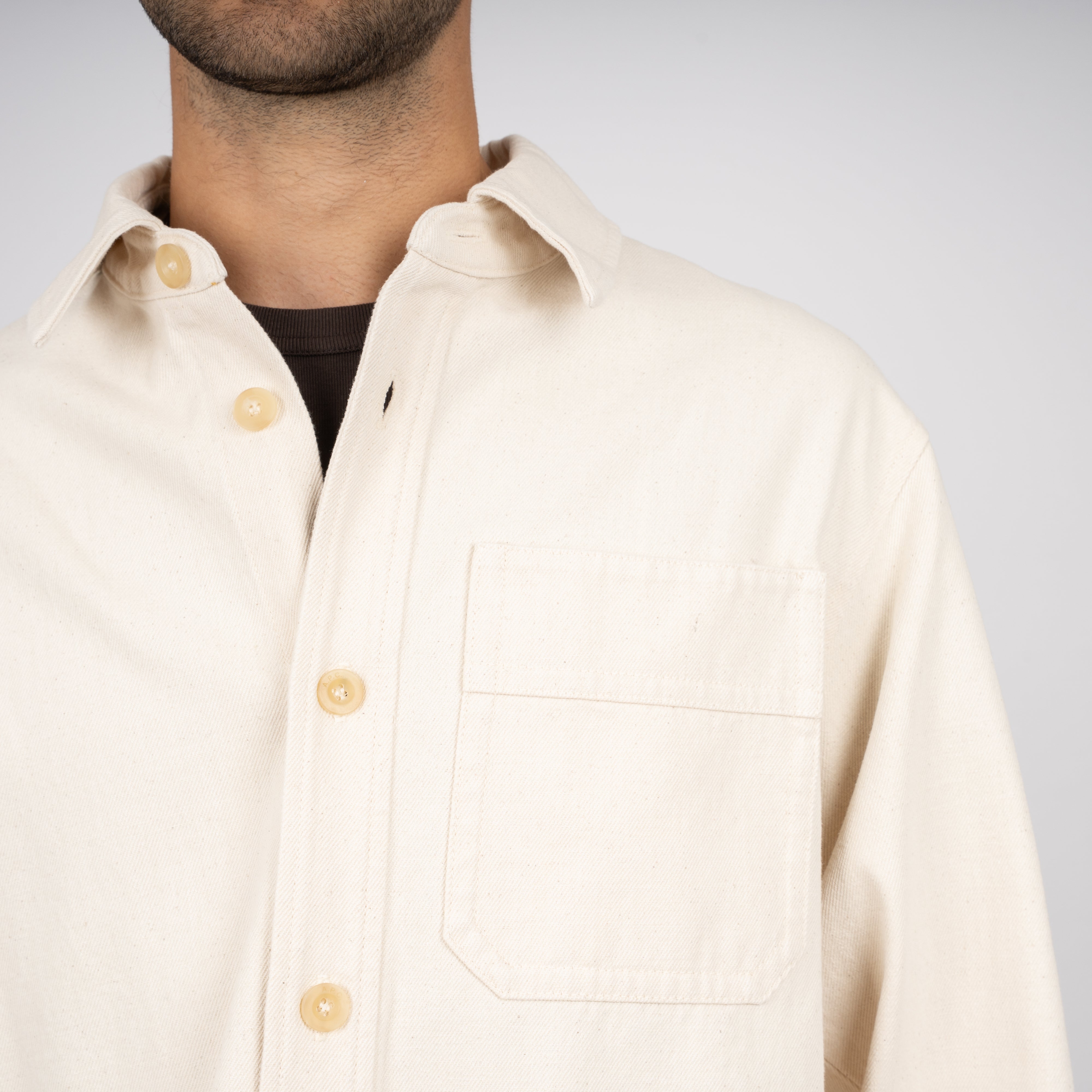 A.P.C. Overshirt Crème | Surchemise