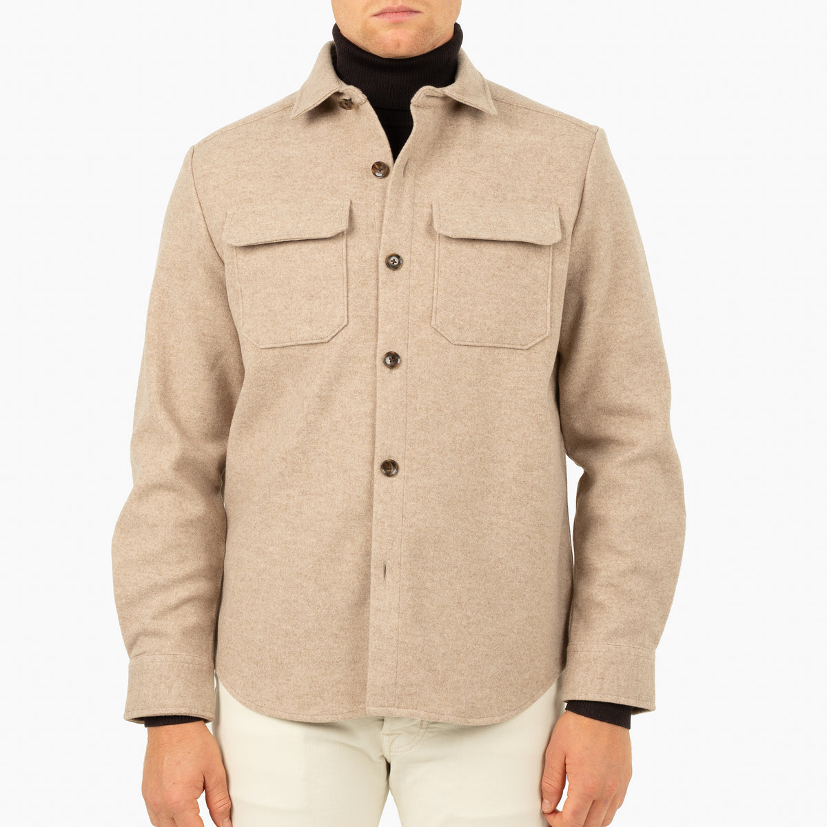 SEVEN DIALS Overshirt Beige | Kunming