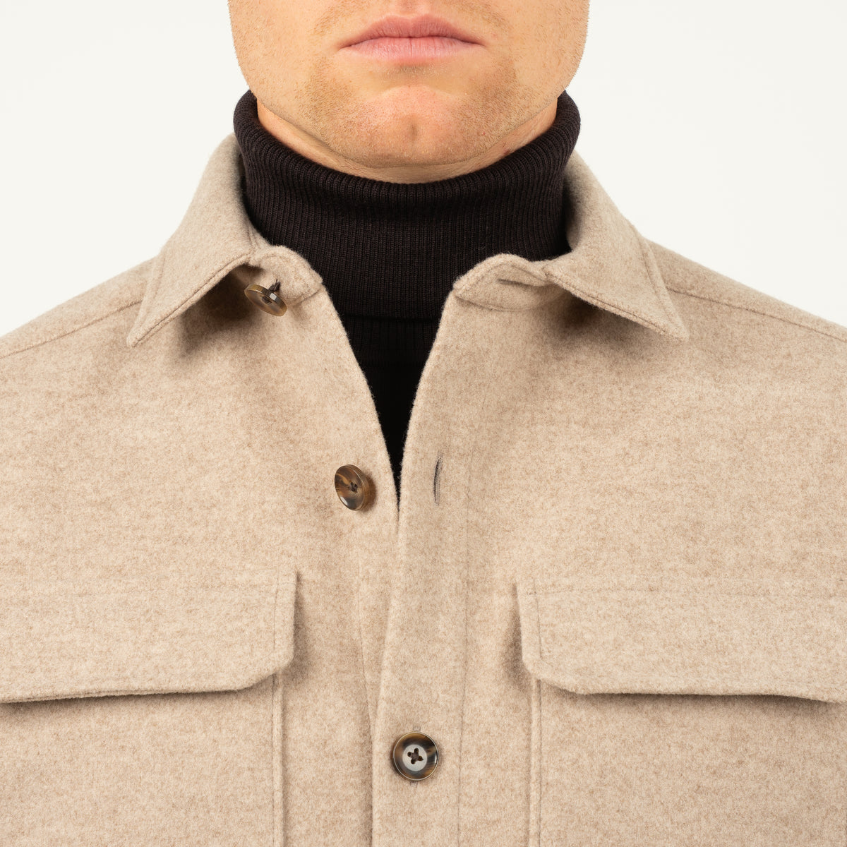 SEVEN DIALS Overshirt Beige | Kunming