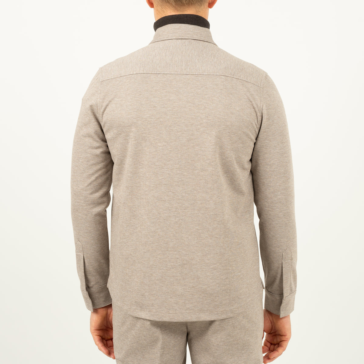 SEVEN DIALS Overshirt met Rits Beige | Amman