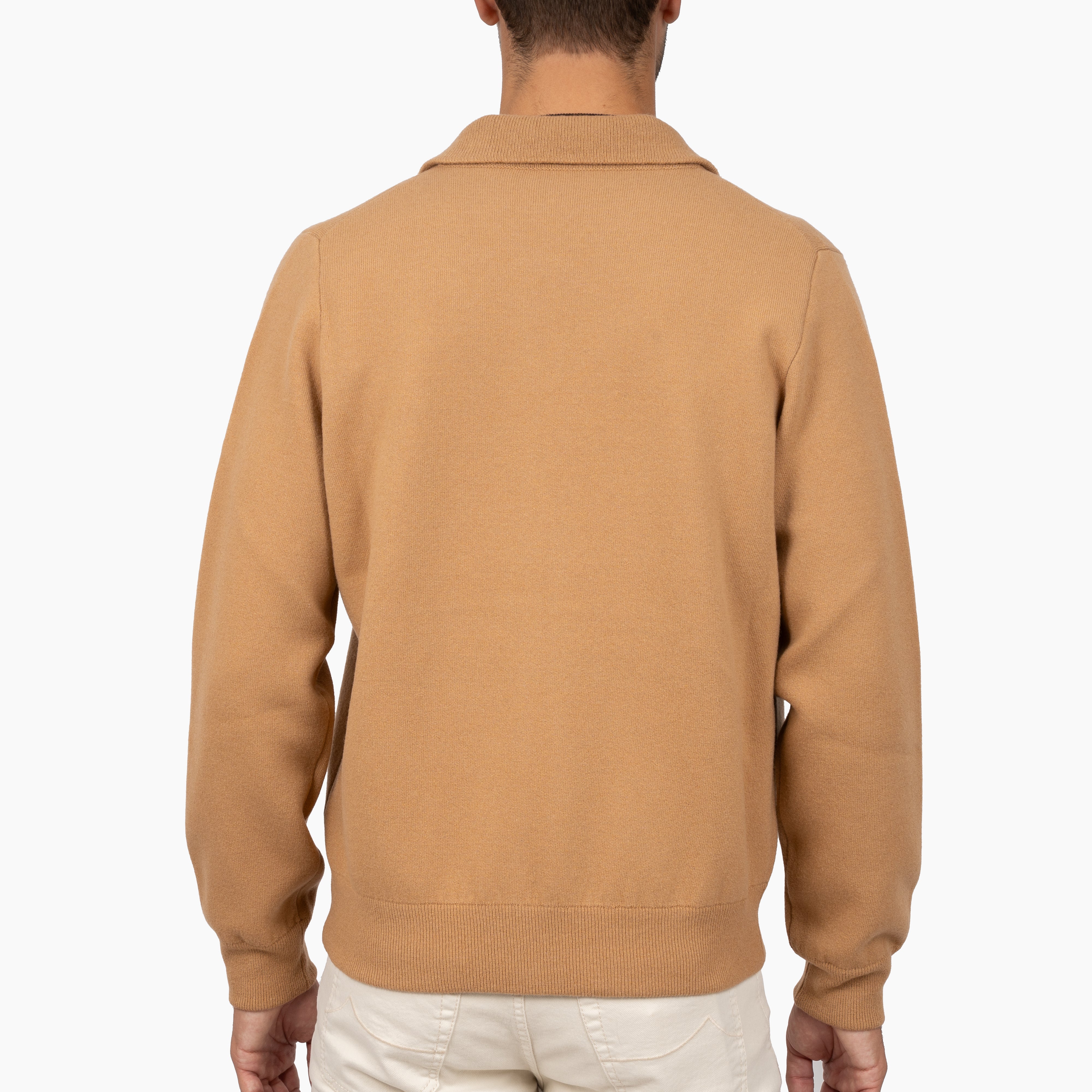 Lardini Gebreid Vest Camel