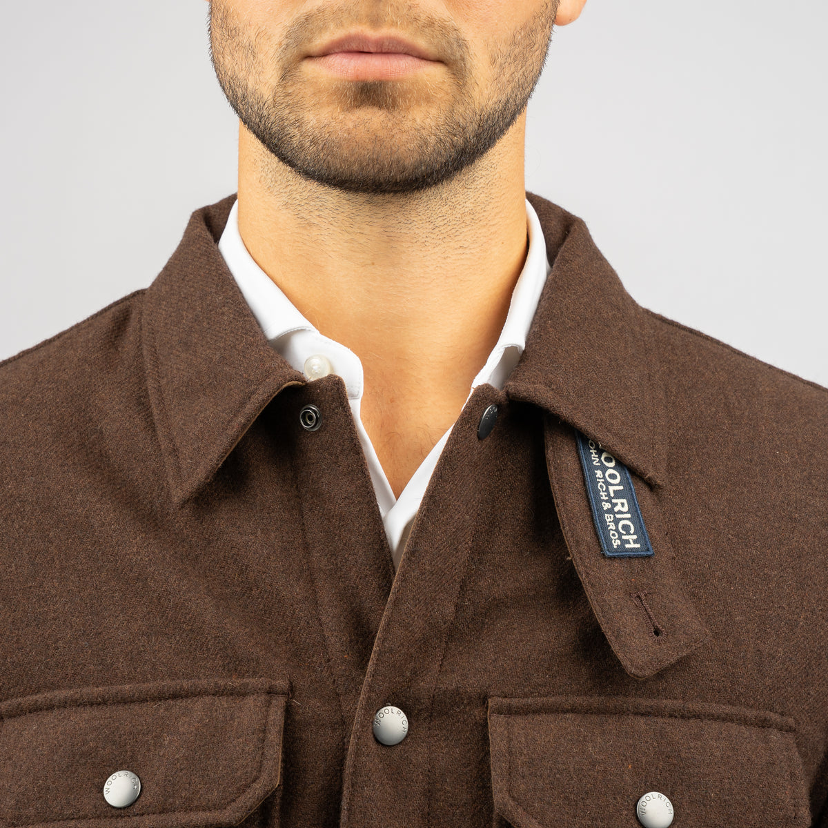 Woolrich Overshirt Jack Bruin | Alaskan