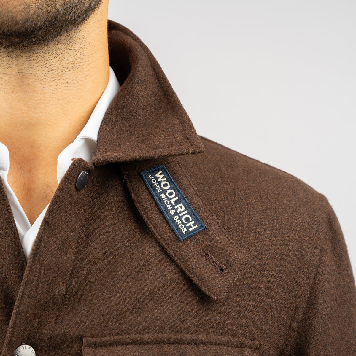 Woolrich Overshirt Jack Bruin | Alaskan