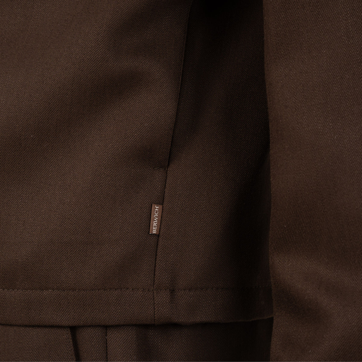 Berwich Overshirt met Rits Bruin | J-Easy