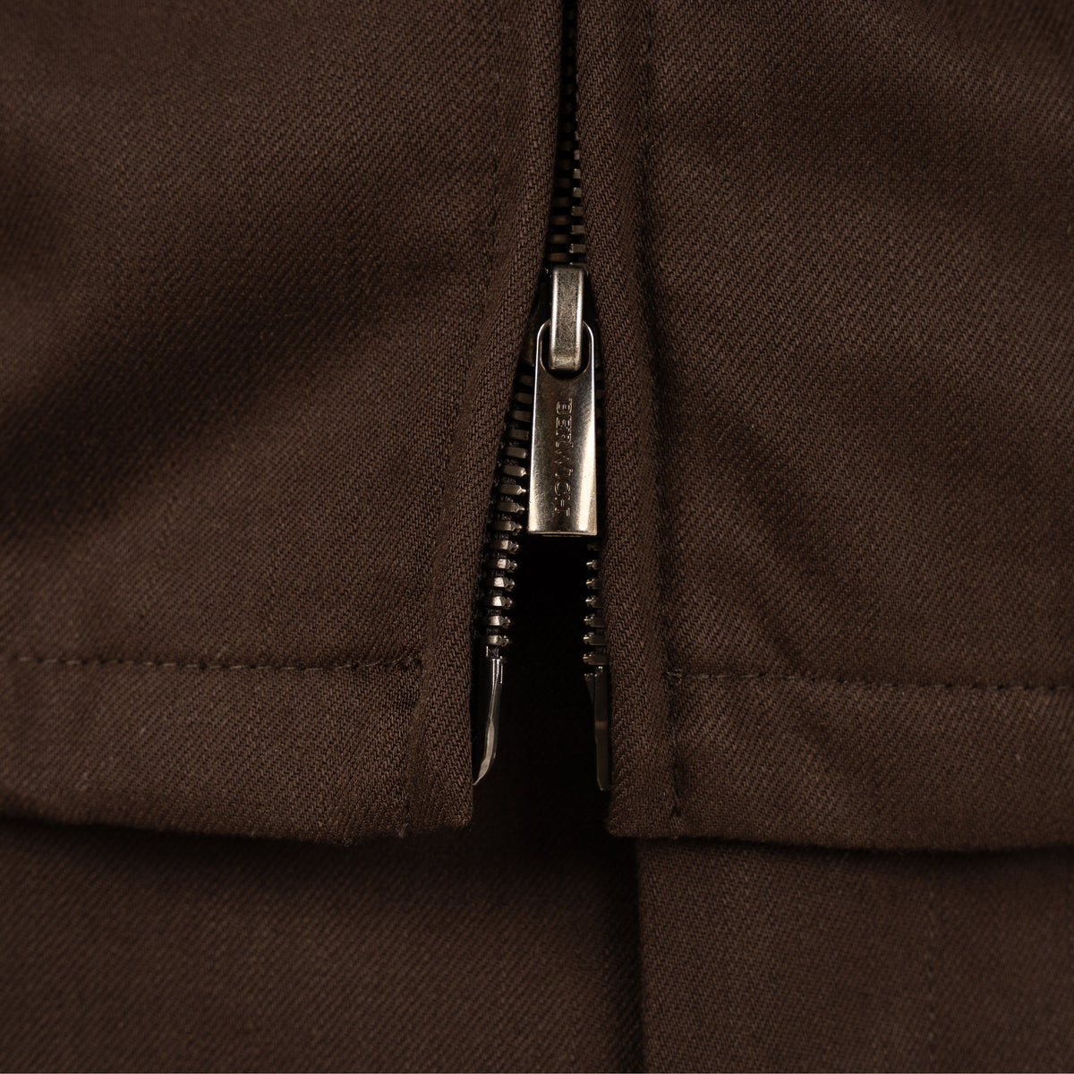 Berwich Overshirt met Rits Bruin | J-Easy