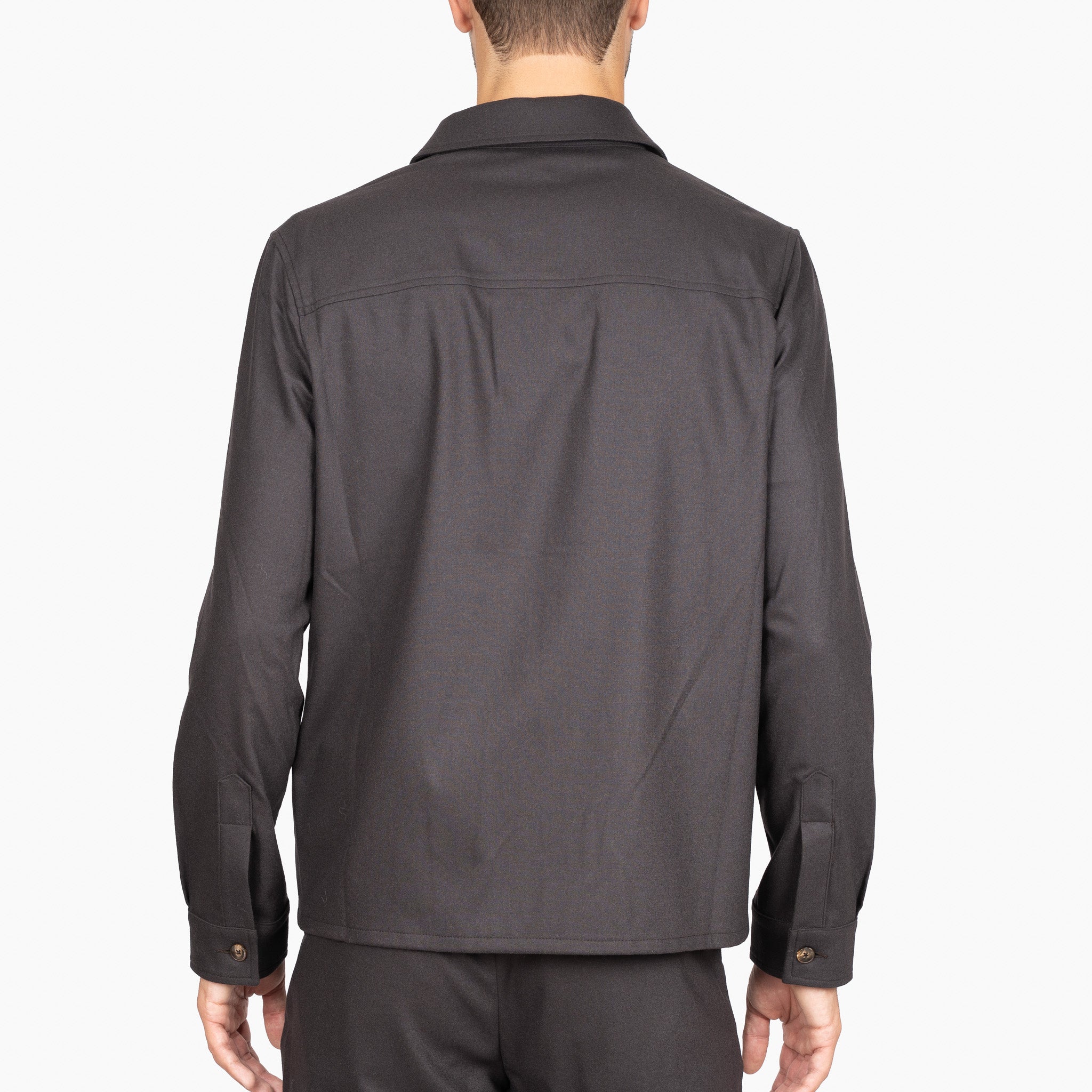 Marco Pescarolo Urus Overshirt Bruin | Gentlemen Mode