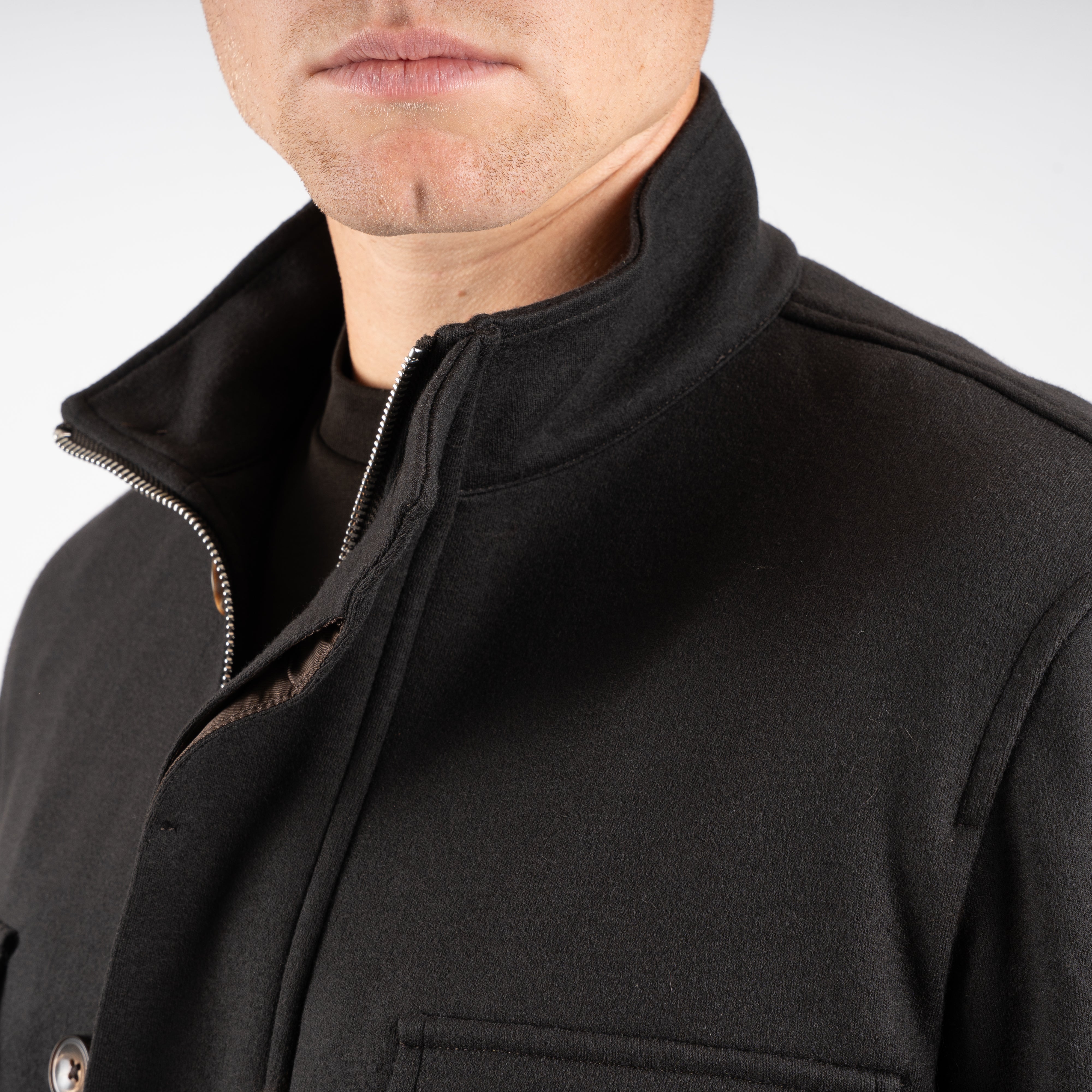 Marco Pescarolo Overshirt Bruin | Titan