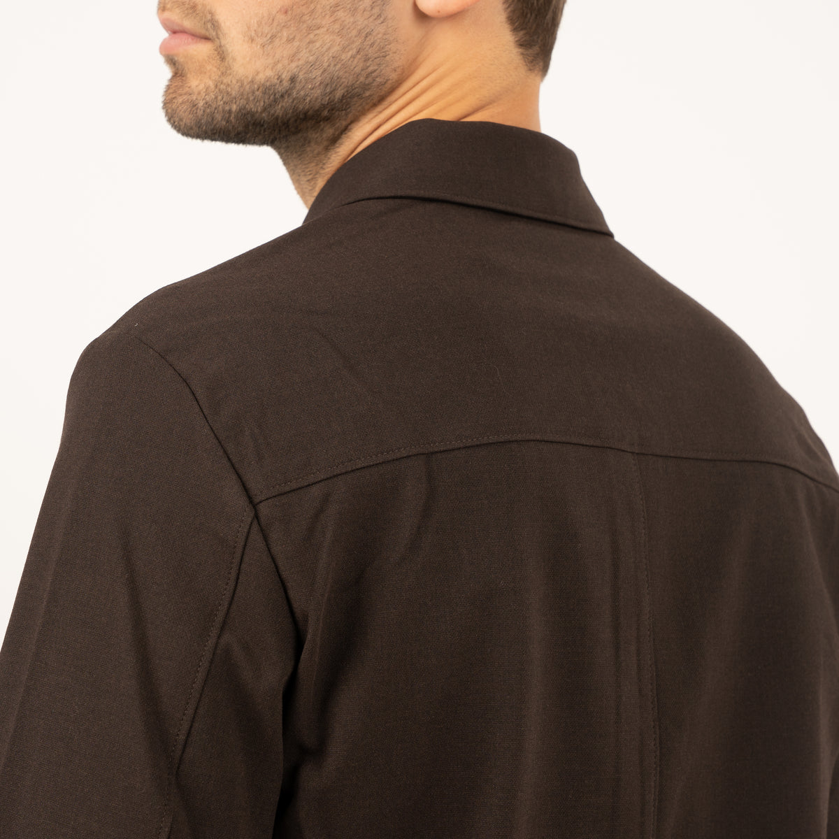 SEVEN DIALS Overshirt Bruin | Ronan
