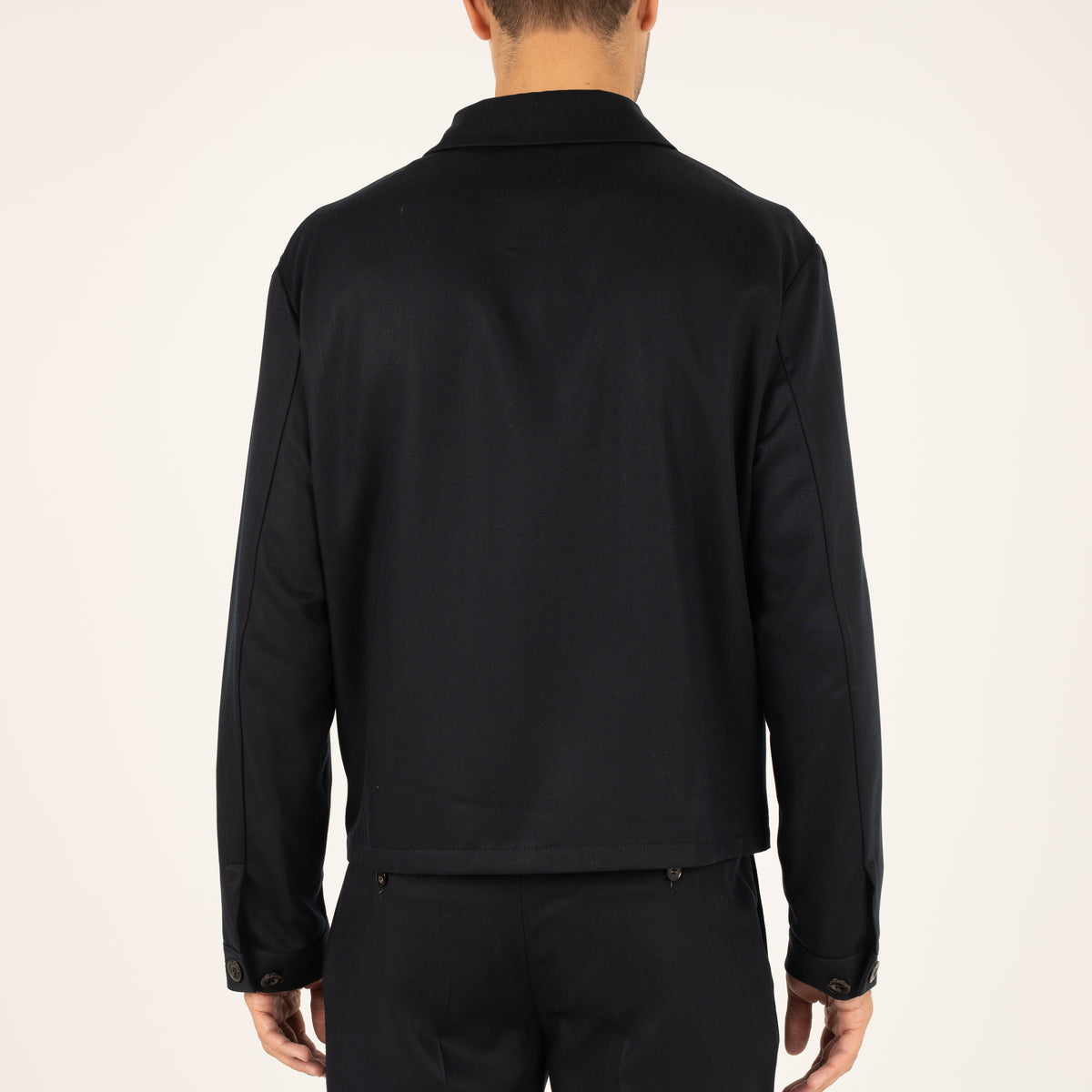 Berwich Overshirt met Rits Blauw | J-Easy