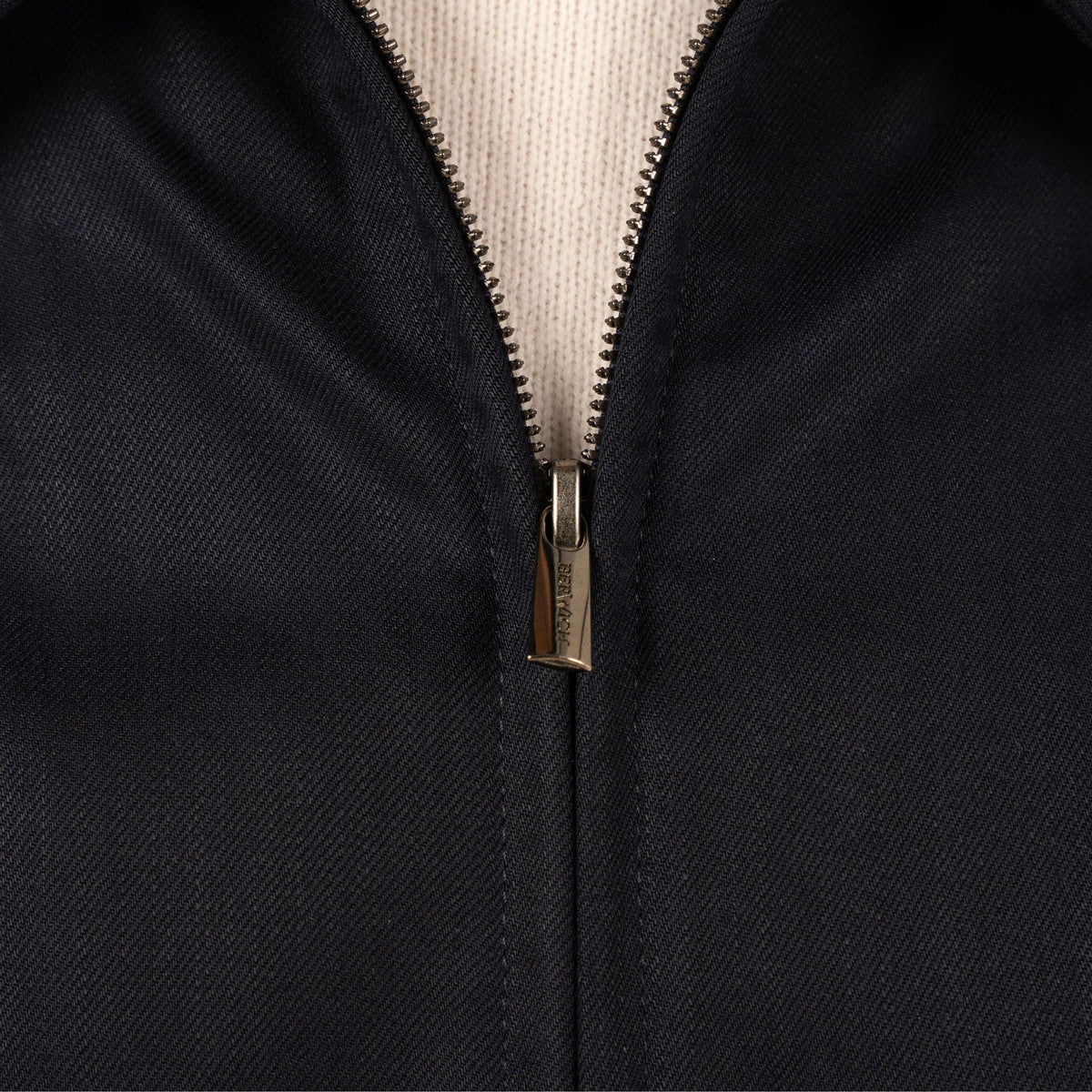 Berwich Overshirt met Rits Blauw | J-Easy