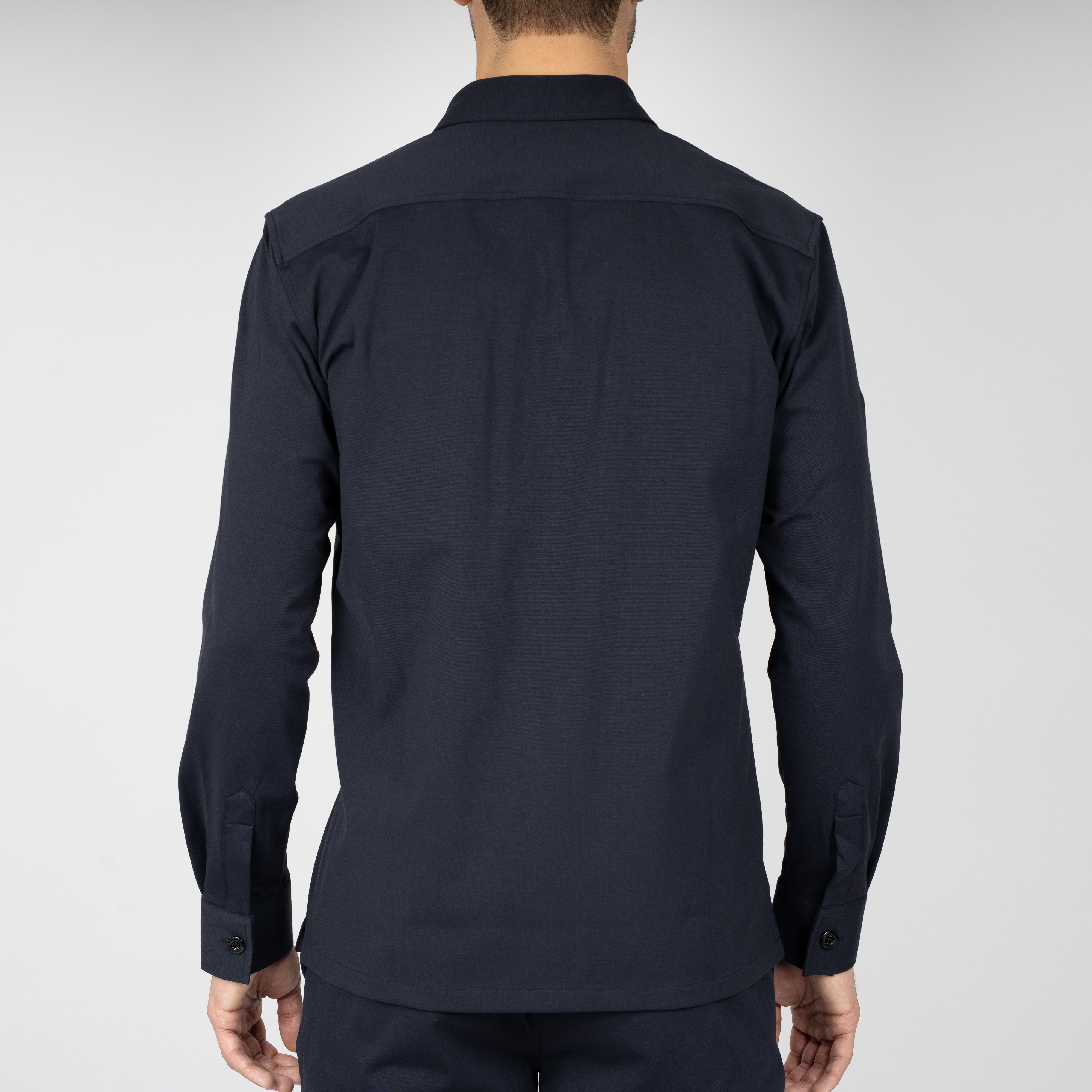 Genti Overshirt Donkerblauw | Dynamic