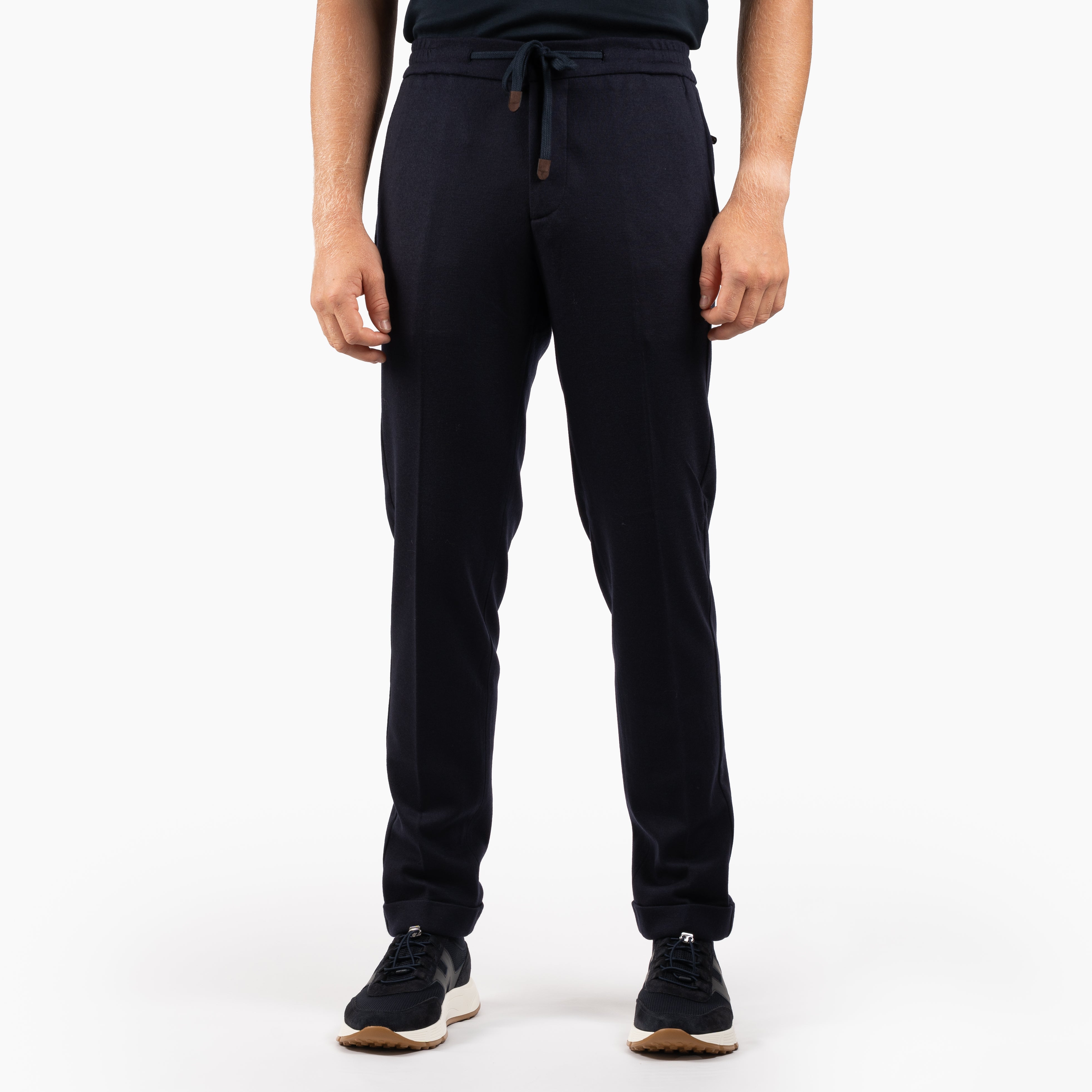 Marco Pescarolo Pantalon Blauw | Caracciolo