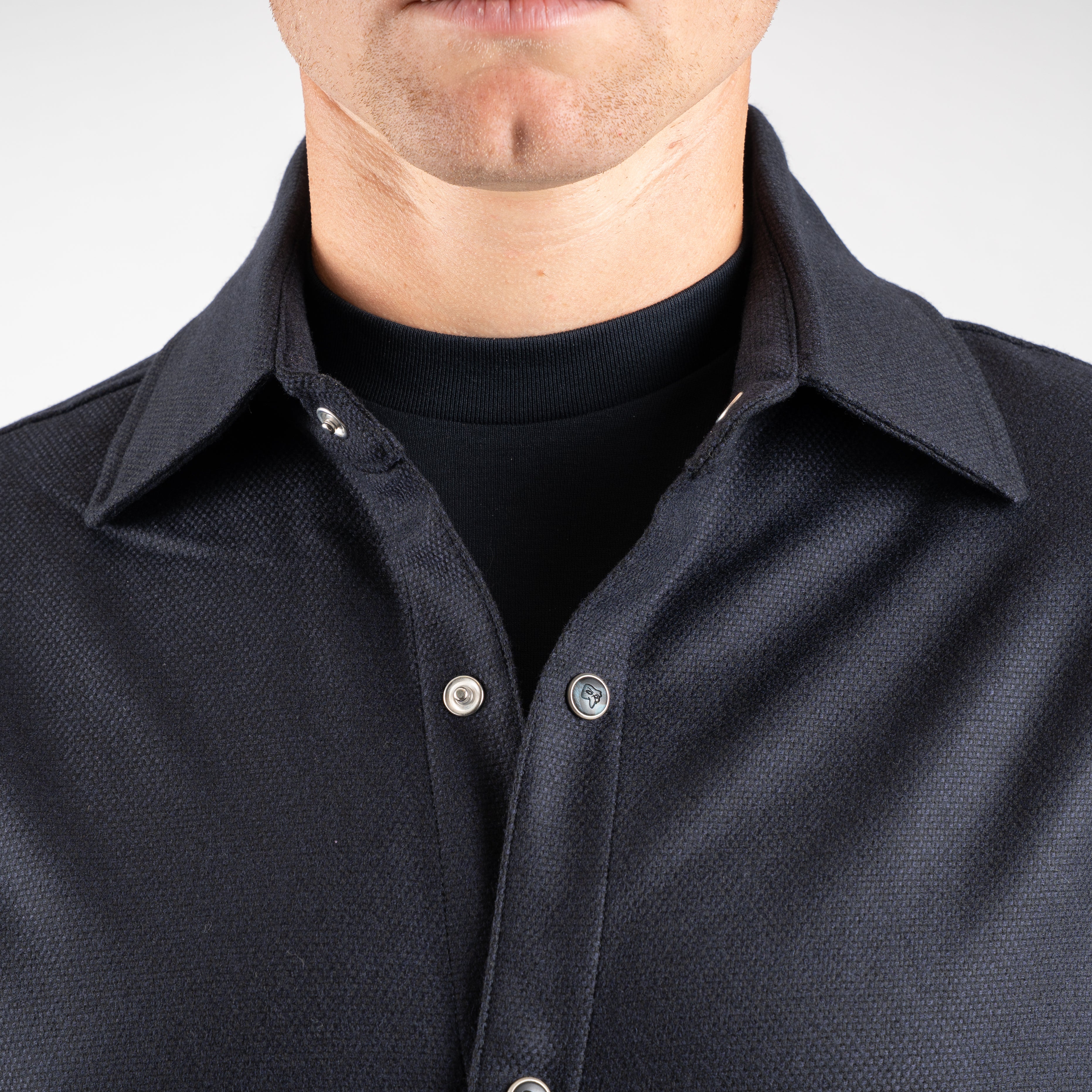 Marco Pescarolo Overshirt Blauw | Zenith