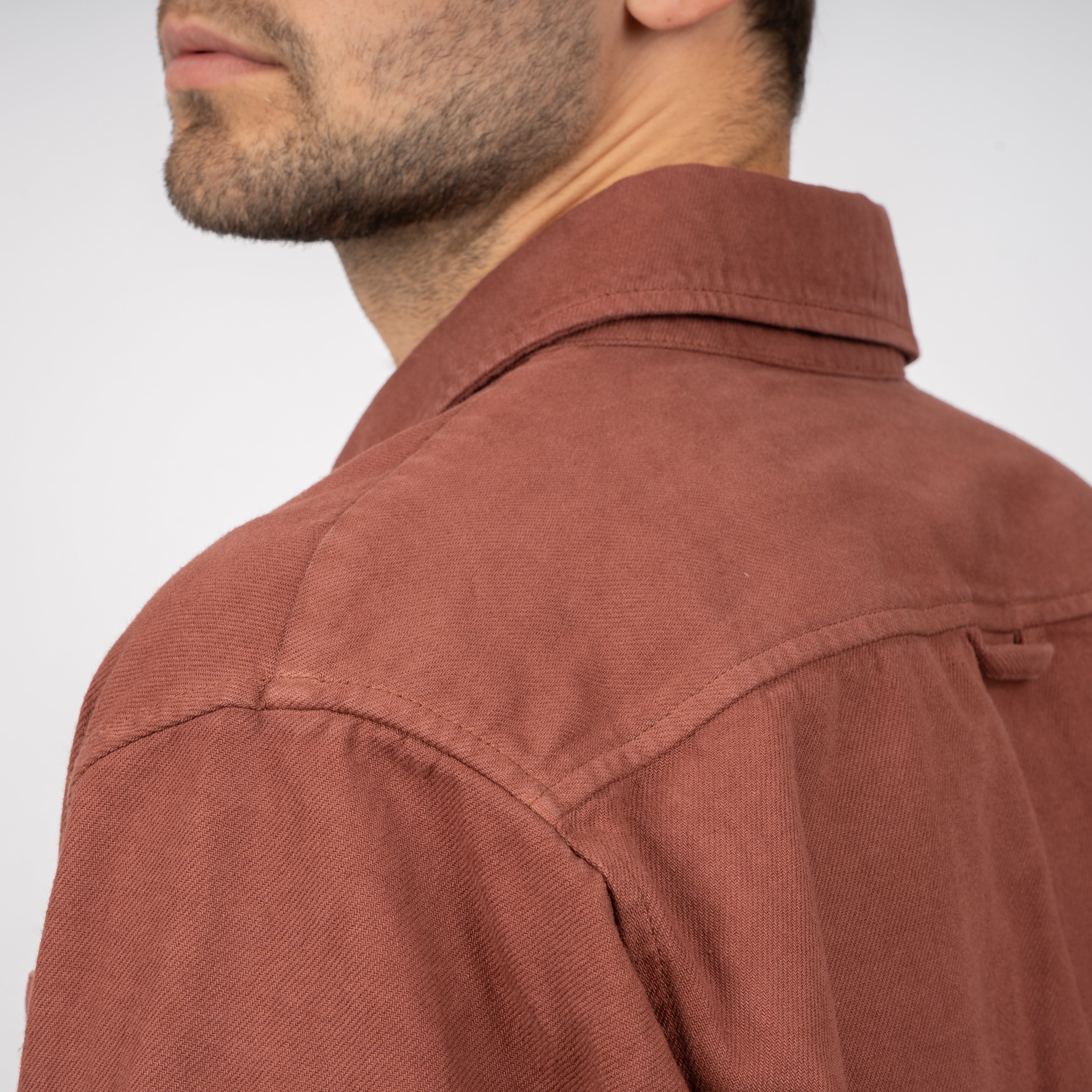 A.P.C. Overshirt Bordeaux Rood | Surchemise