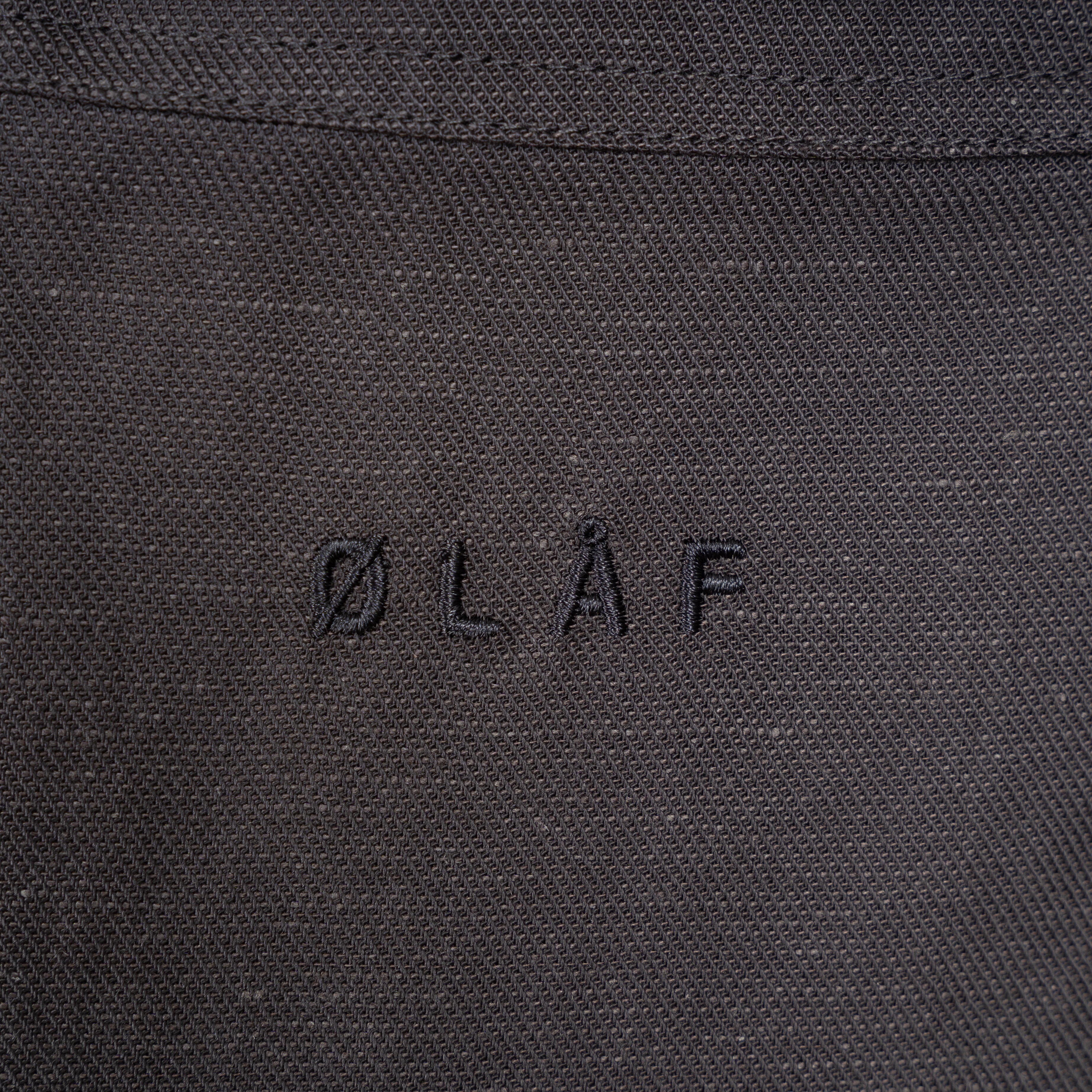 Olaf Overhemd Korte Mouw Grijs | SS Shirt