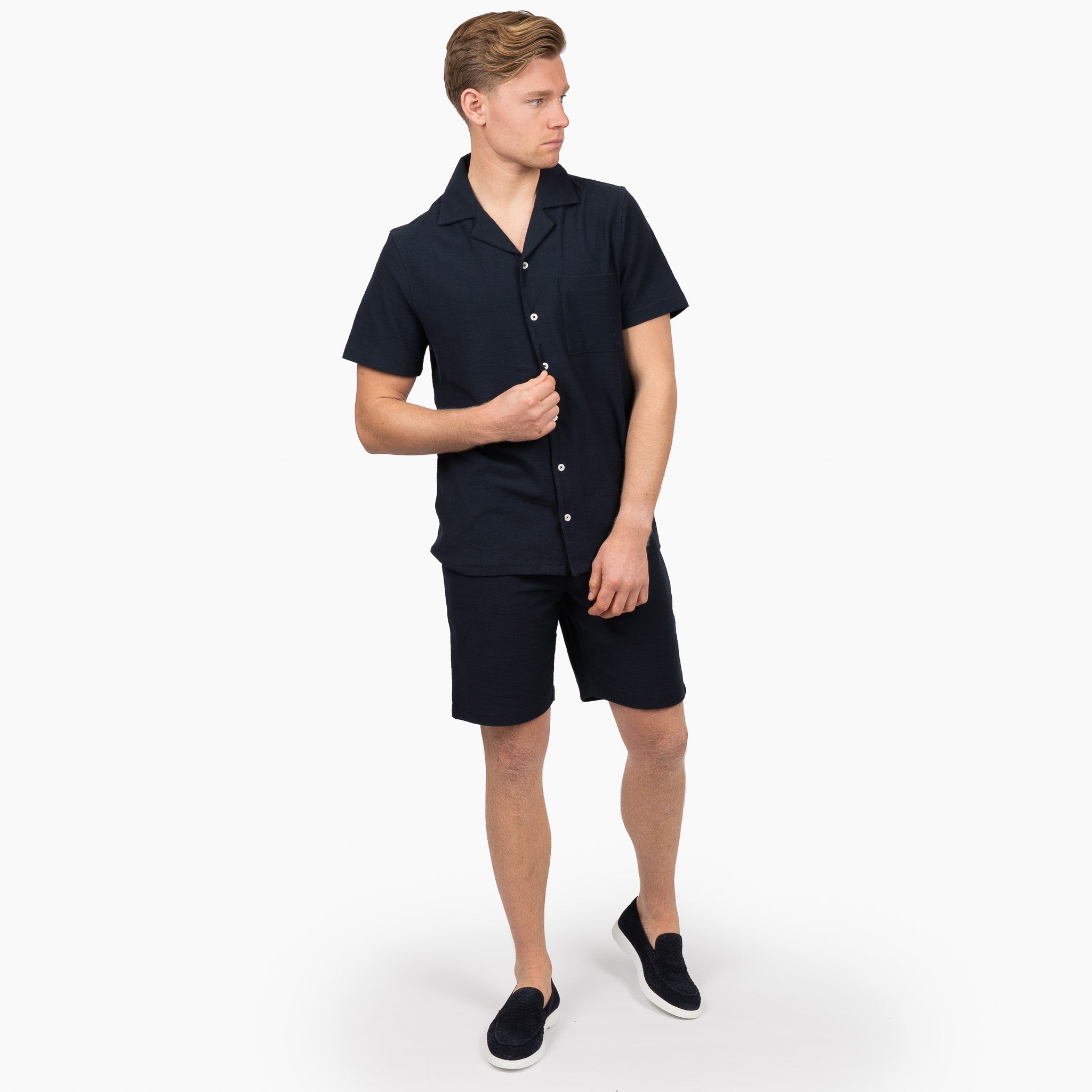 SEVEN DIALS Doorknoop Polo Blauw | Keith