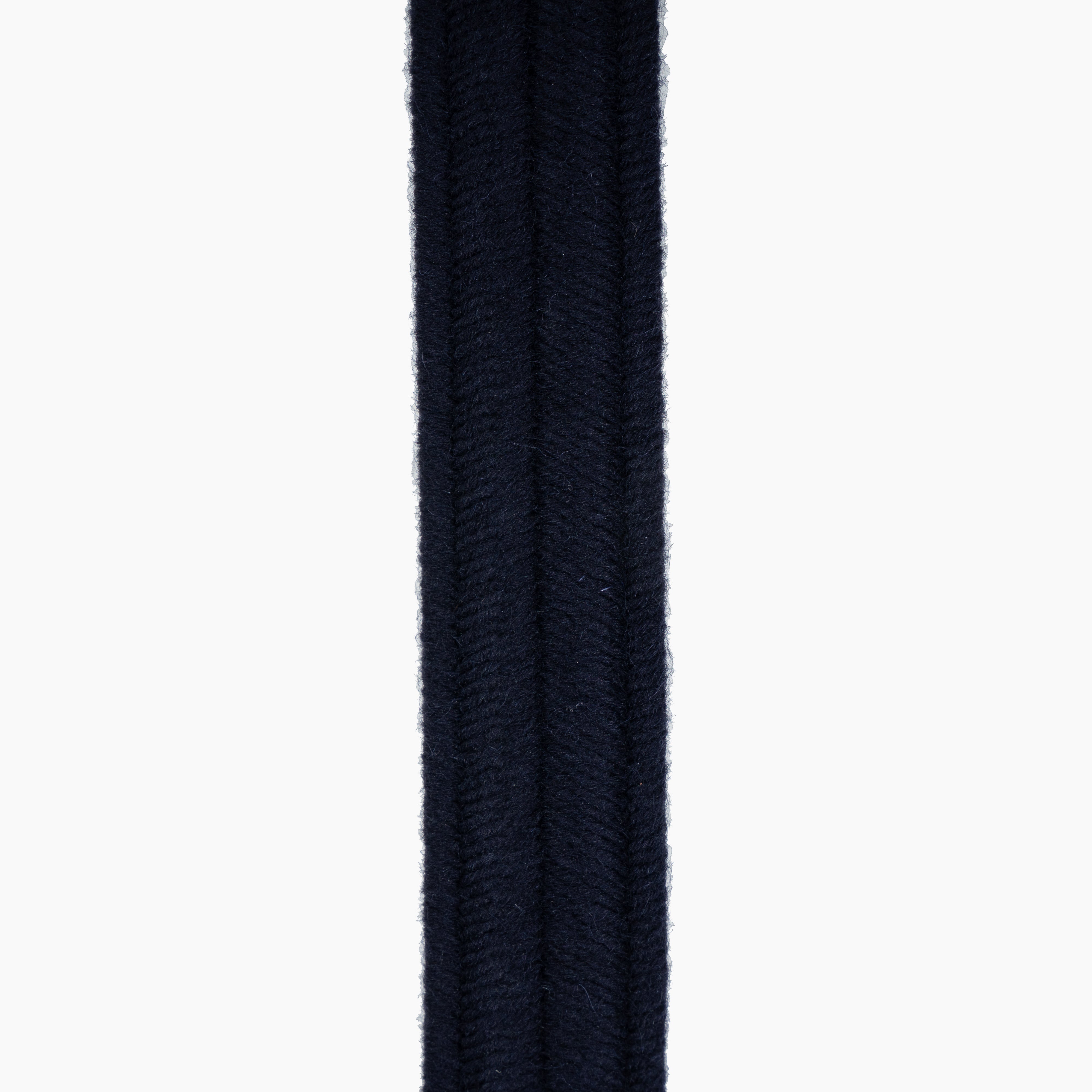 Athison Gevlochten Riem Blauw | Wool Stretch
