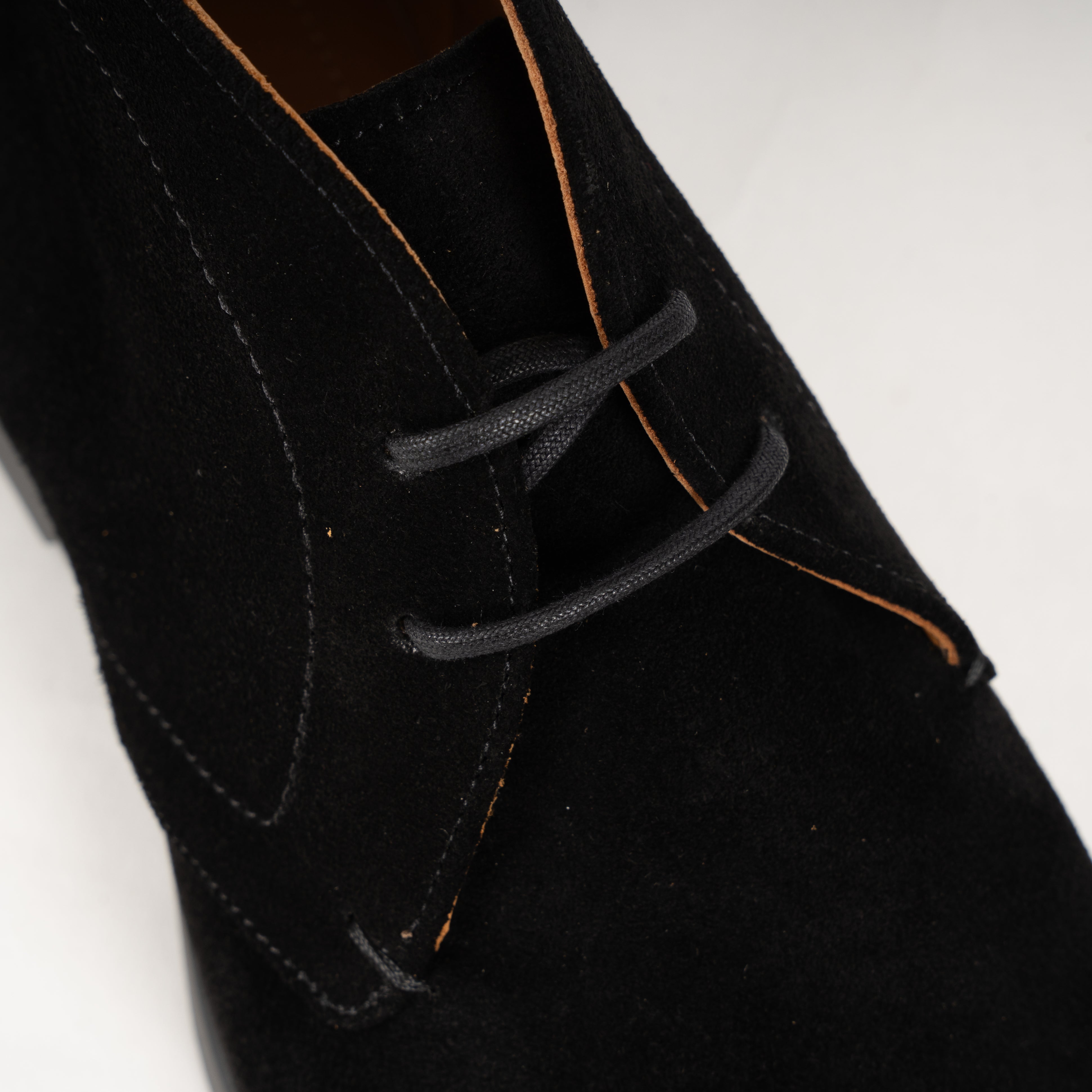 Magnanni Halfhoge Veterschoen Zwart