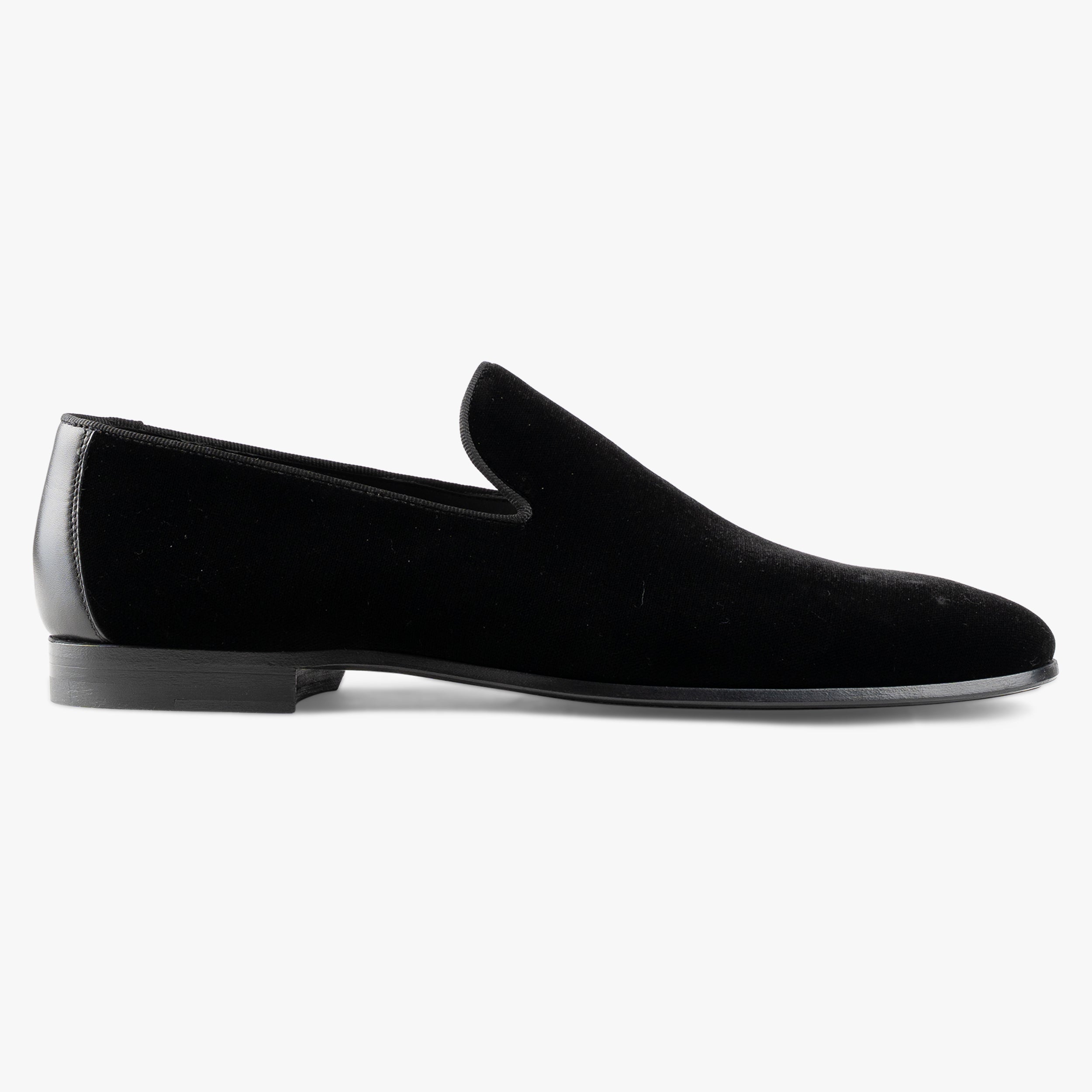 Magnanni Velvet Loafer Zwart | Jareth