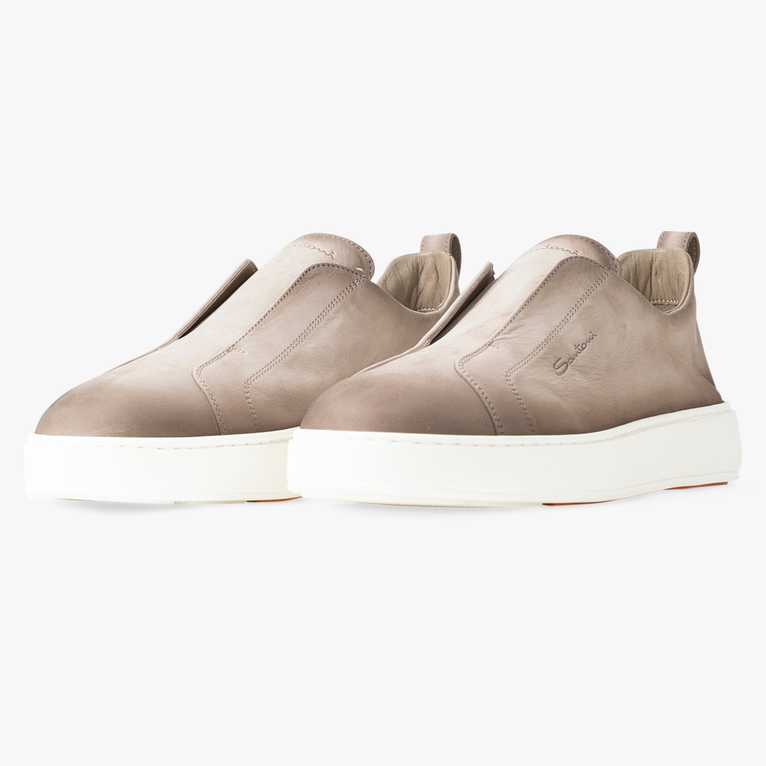 Santoni Sneaker Beige | Slip-On