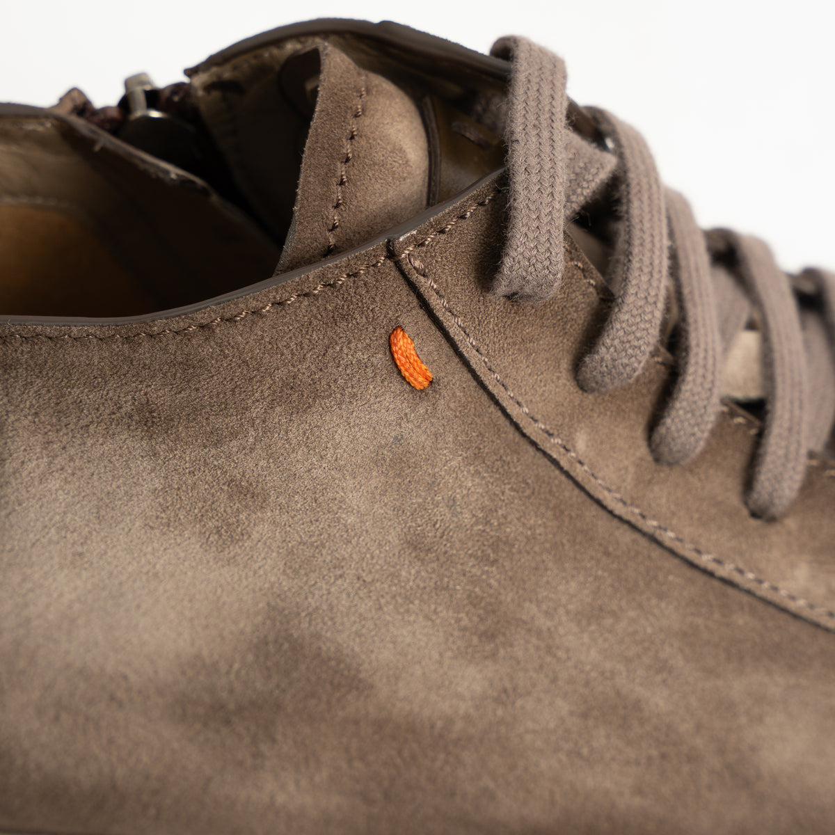 Santoni Half-Hoge Sneaker Taupe | Dump-High