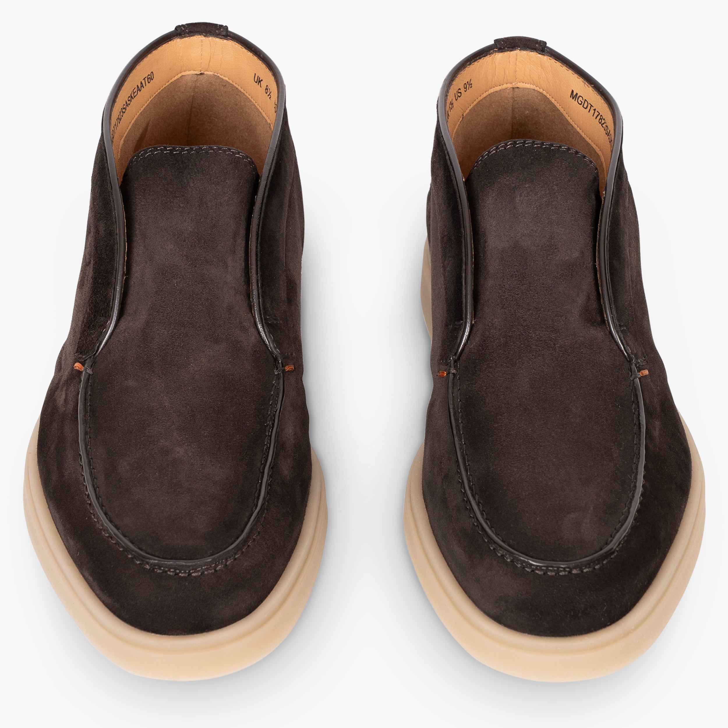 Santoni Loafer Bruin Suède | Desert Boot