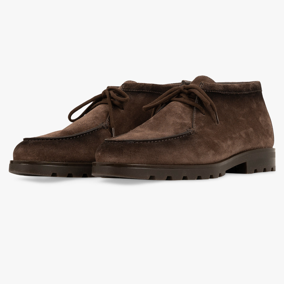 Santoni Desert Boot Bruin Suède | Chunky Sole